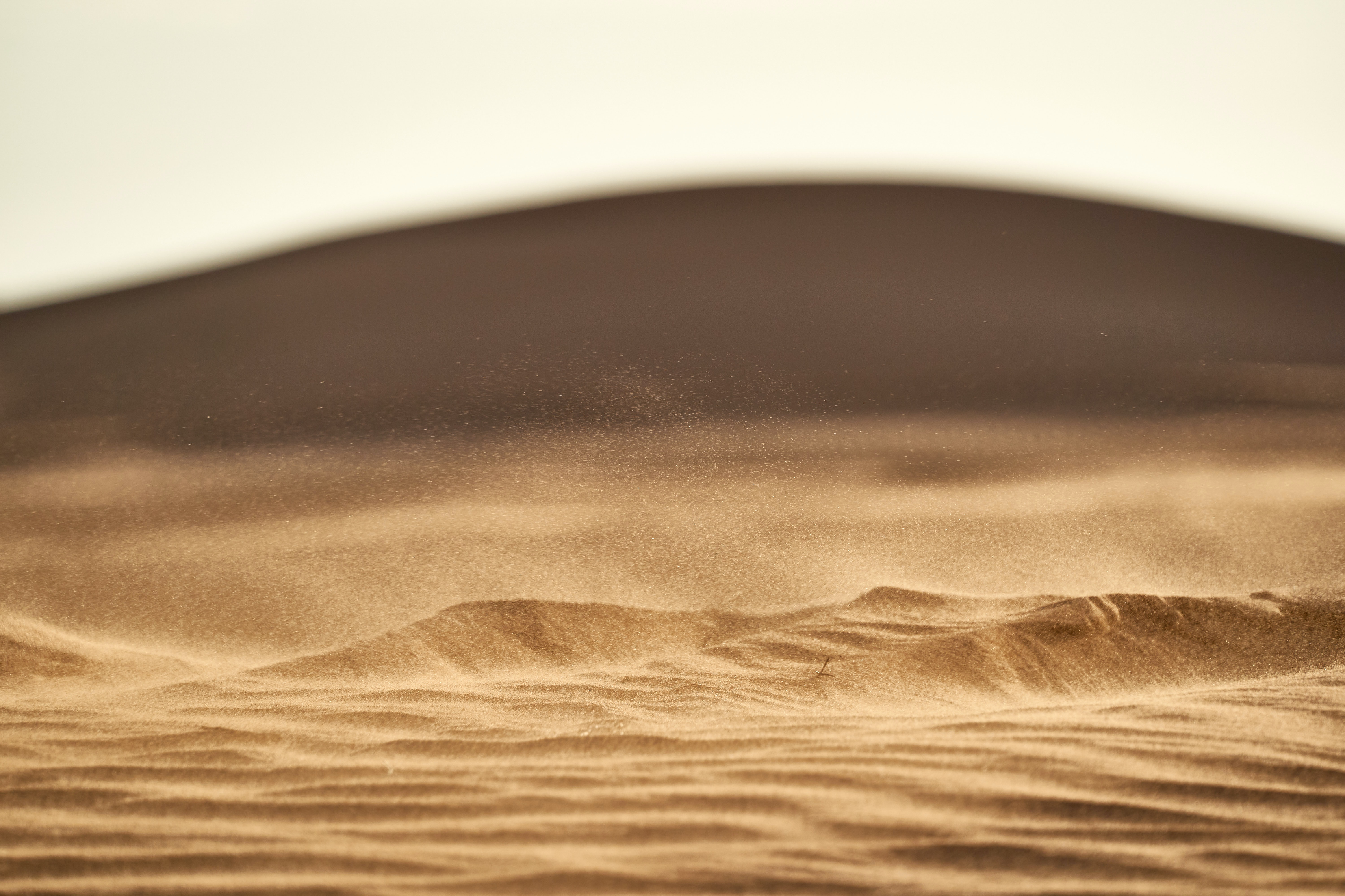 nature, sand, desert, dust, hill, particles