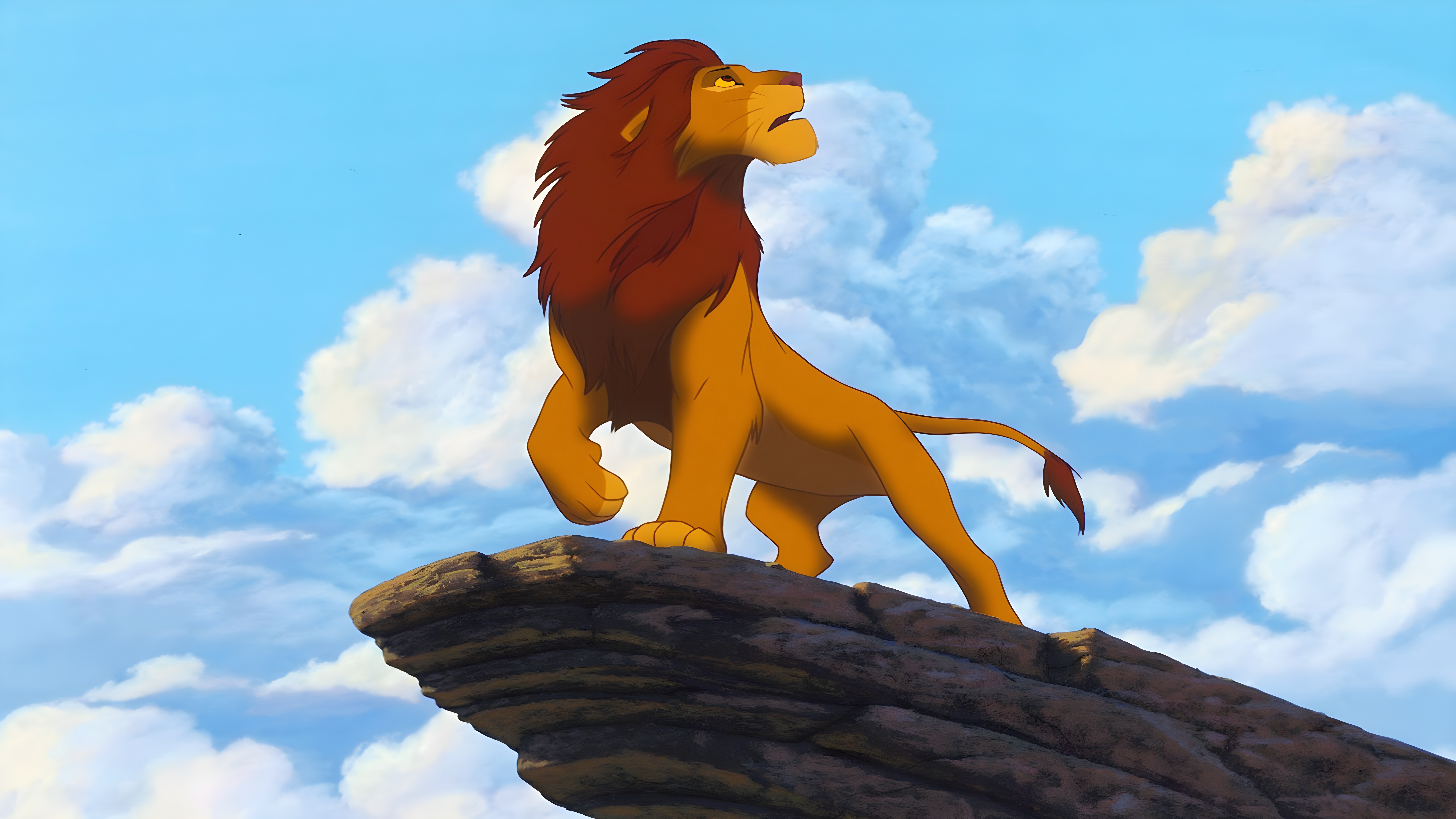 Download mobile wallpaper Lion, Movie, Disney, The Lion King, The Lion King (1994), Simba for free.