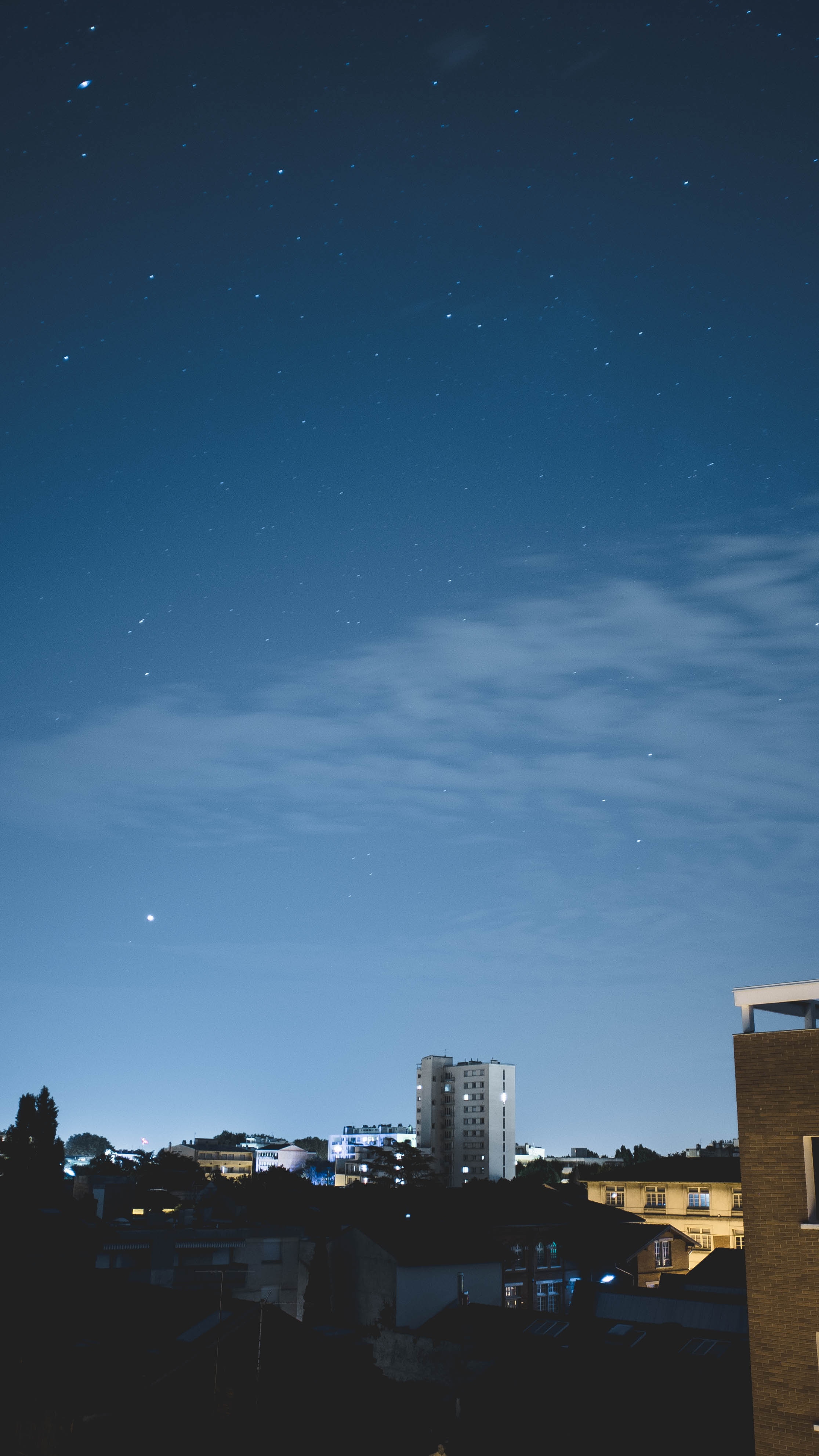 Descarga gratuita de fondo de pantalla para móvil de Cielo, Ciudad Nocturna, Ciudad De Noche, Toulouse, Edificio, Cielo Estrellado, Ciudades, Francia.