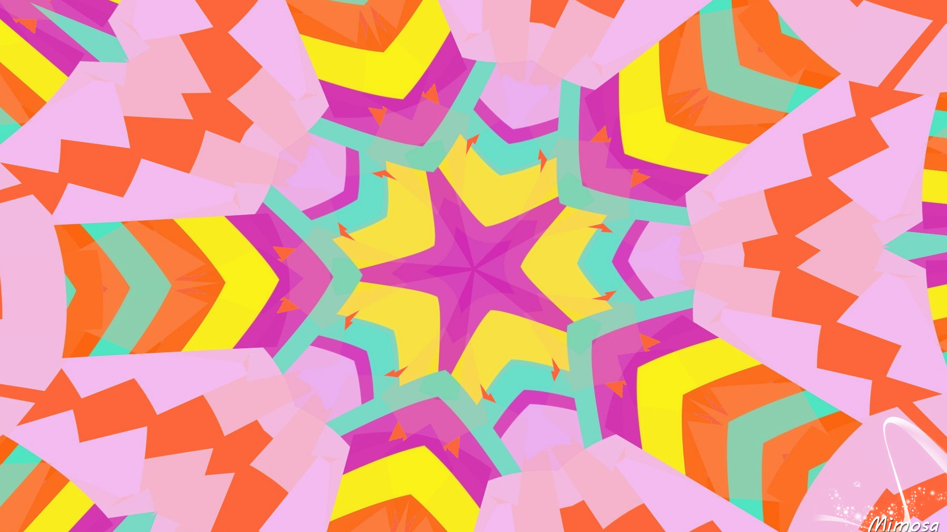 Free download wallpaper Abstract, Pattern, Colors, Kaleidoscope on your PC desktop