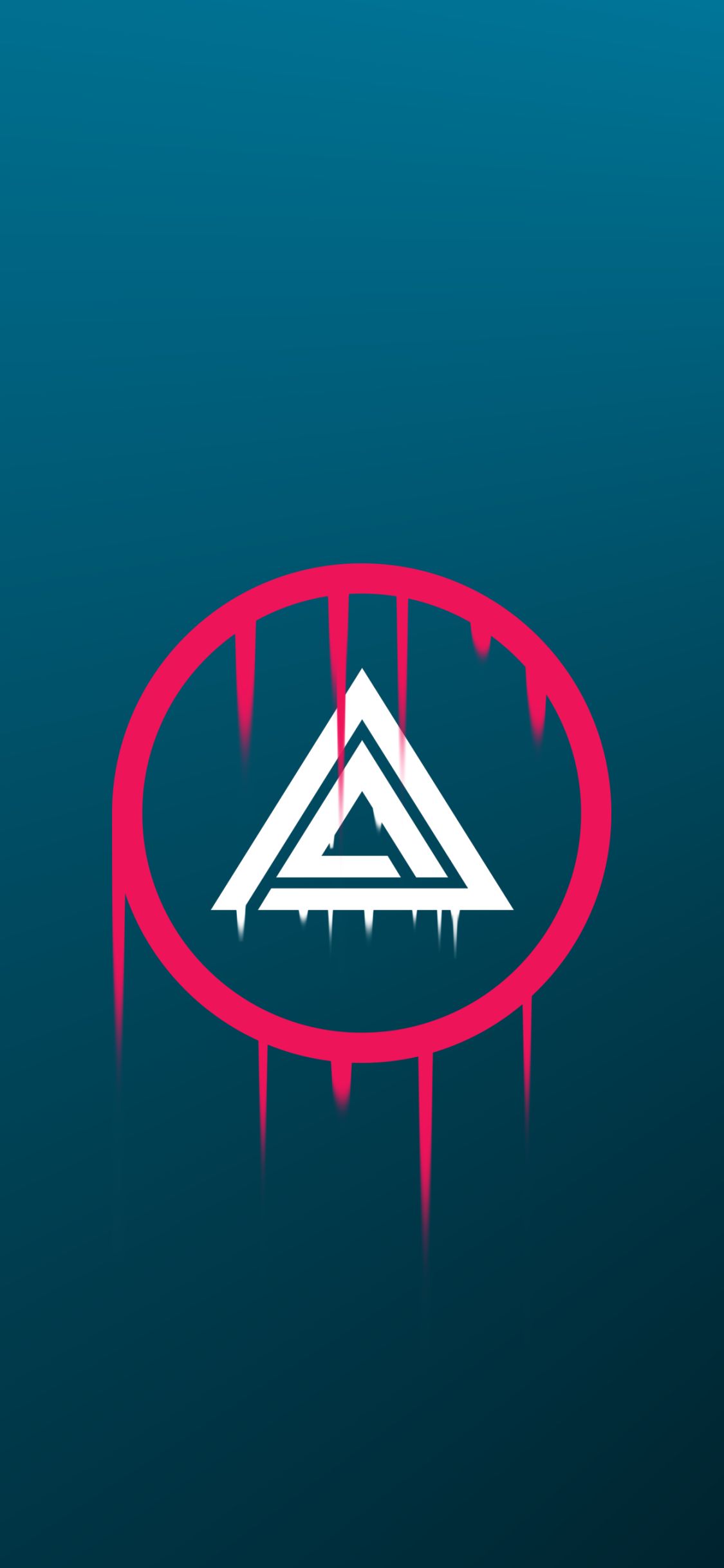 Download mobile wallpaper Artistic, Logo, Triangle for free.