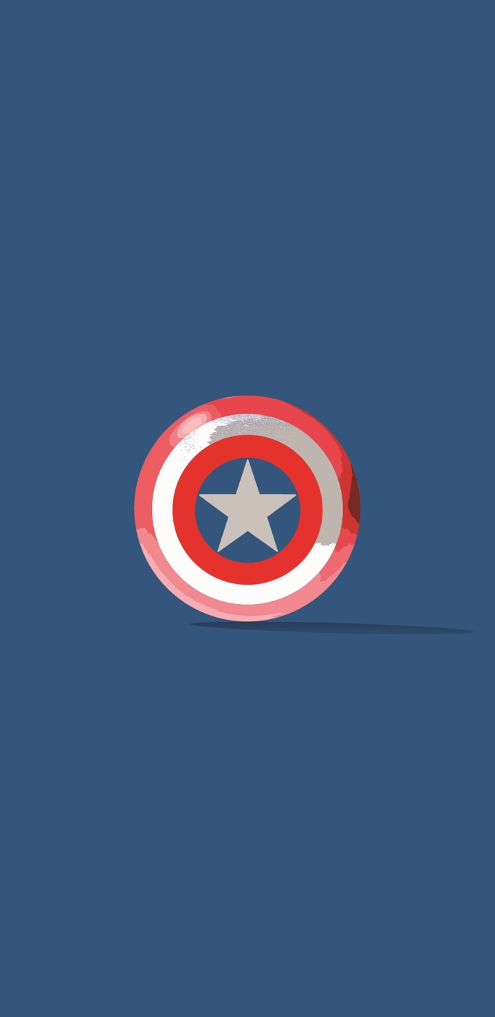 Handy-Wallpaper Captain America, Schild, Comics kostenlos herunterladen.