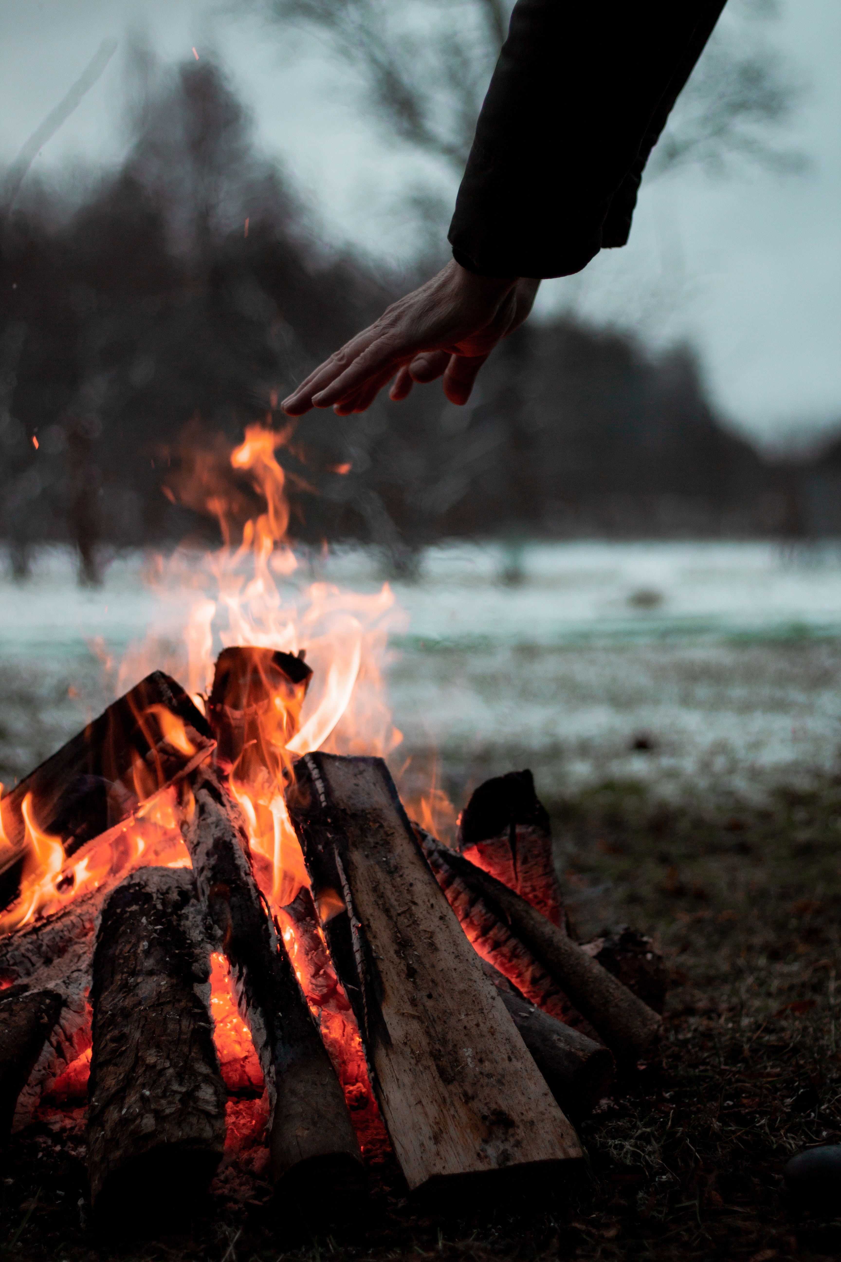 miscellanea, bonfire, fire, hand, flame, miscellaneous High Definition image