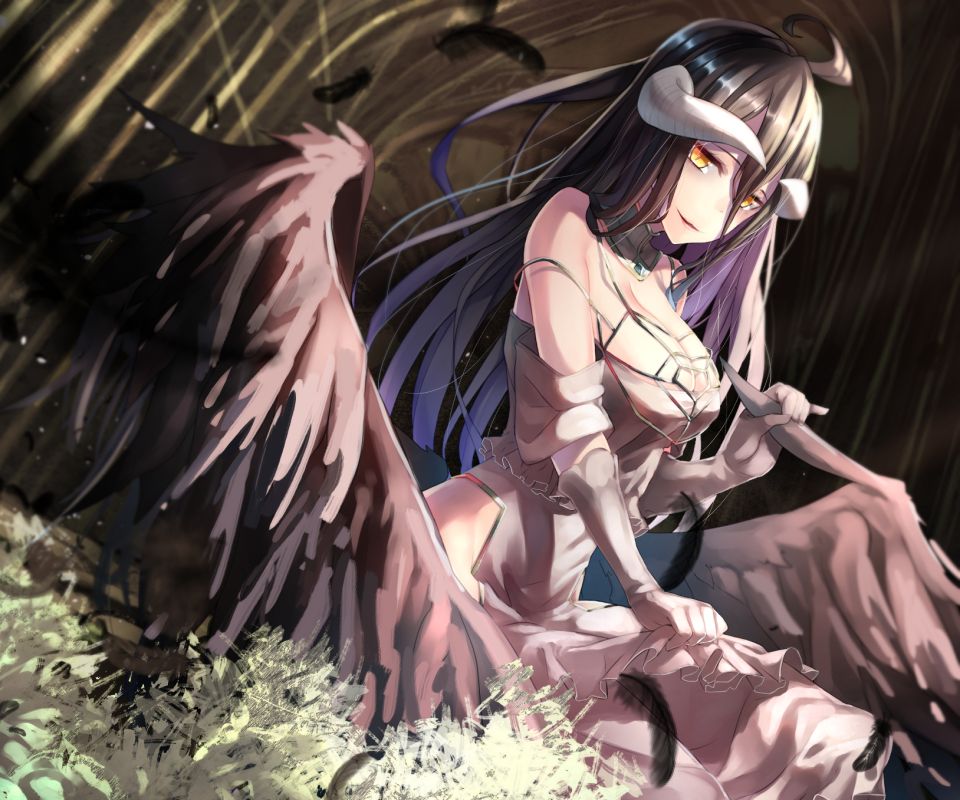 Free download wallpaper Anime, Overlord, Albedo (Overlord) on your PC desktop