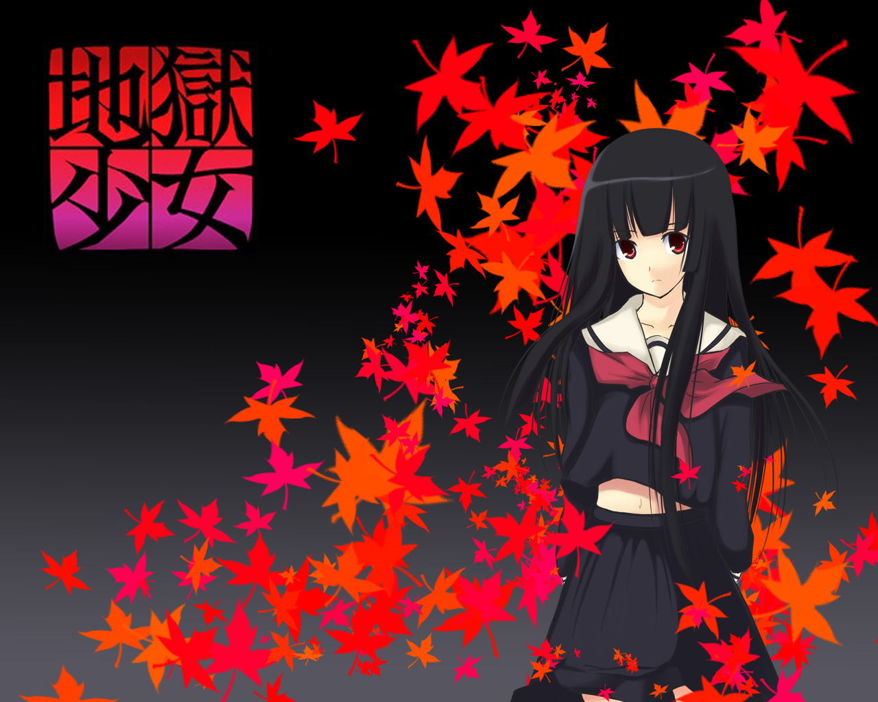 Descarga gratuita de fondo de pantalla para móvil de Animado, Jigoku Shojo.