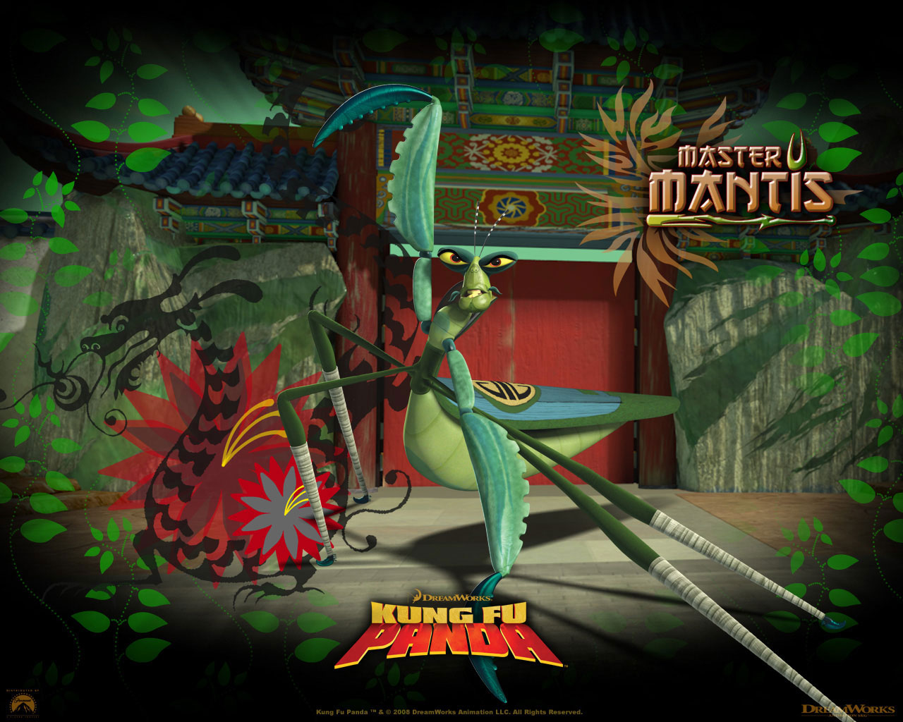 Baixar papéis de parede de desktop Mantis (Kung Fu Panda) HD