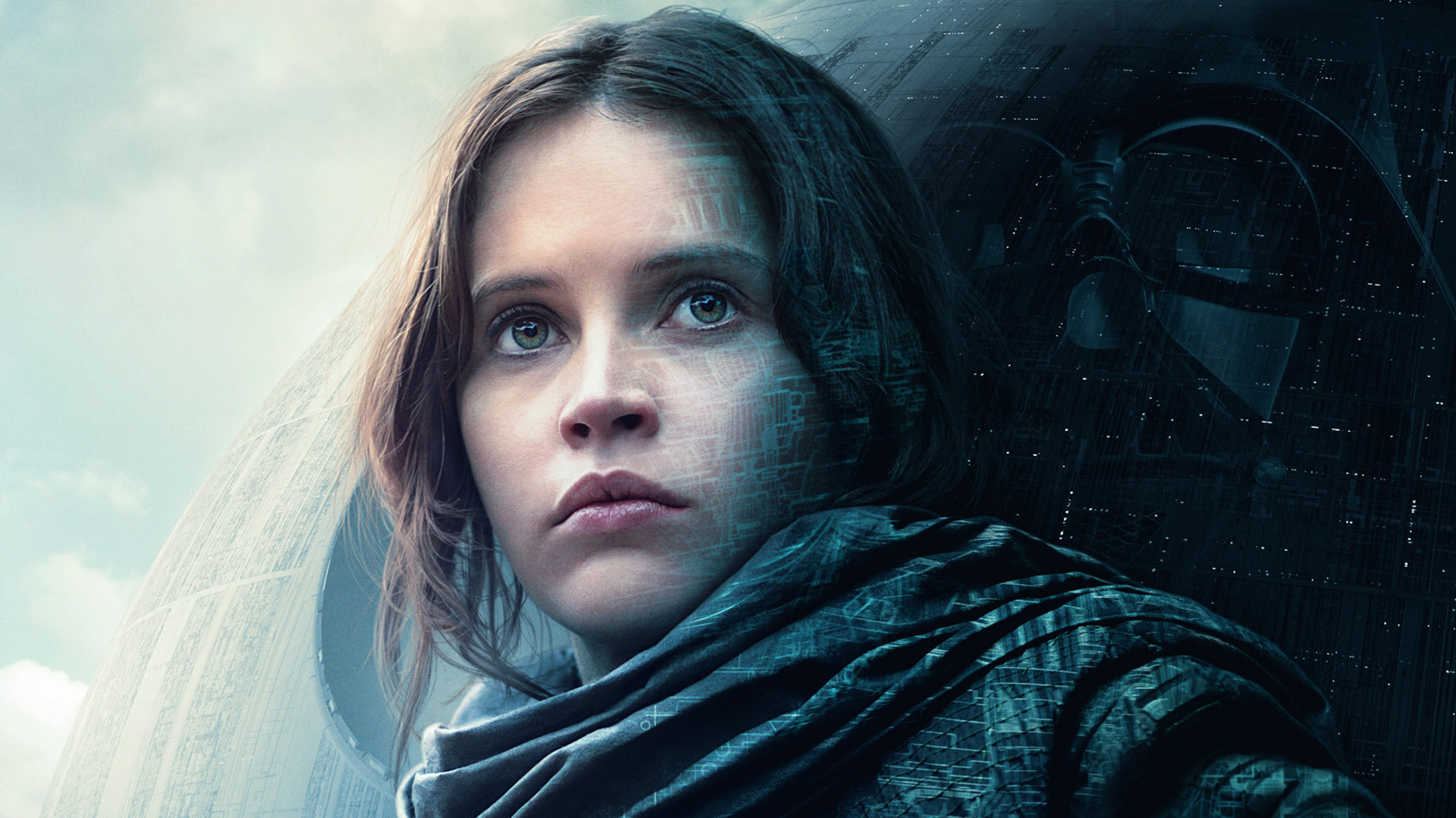 Download mobile wallpaper Star Wars, Movie, Darth Vader, Rogue One: A Star Wars Story, Jyn Erso for free.