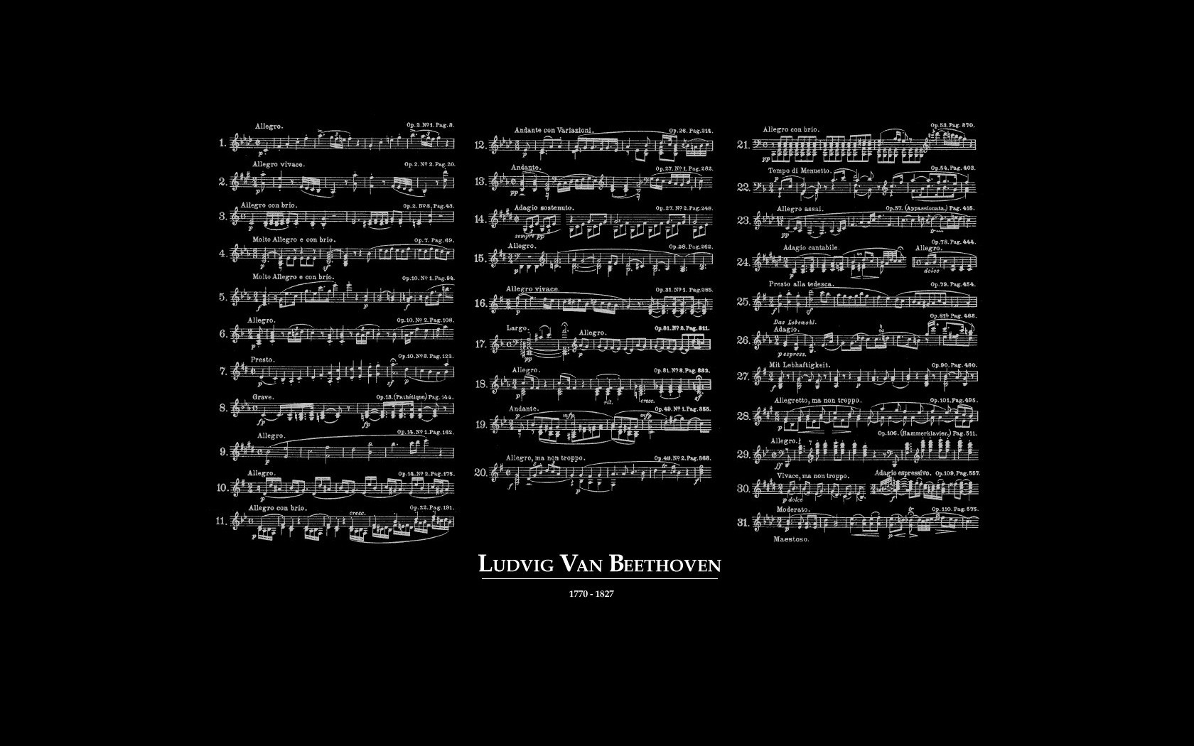 Los mejores fondos de pantalla de Ludwig Van Beethoven para la pantalla del teléfono