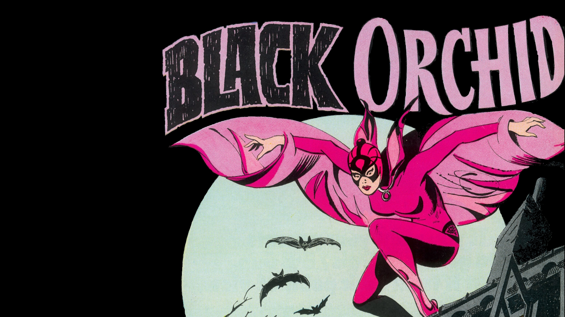 Популярні заставки і фони Чорна Орхідея (Dc Comics) на комп'ютер