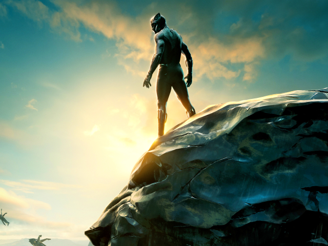 Download mobile wallpaper Movie, Black Panther for free.
