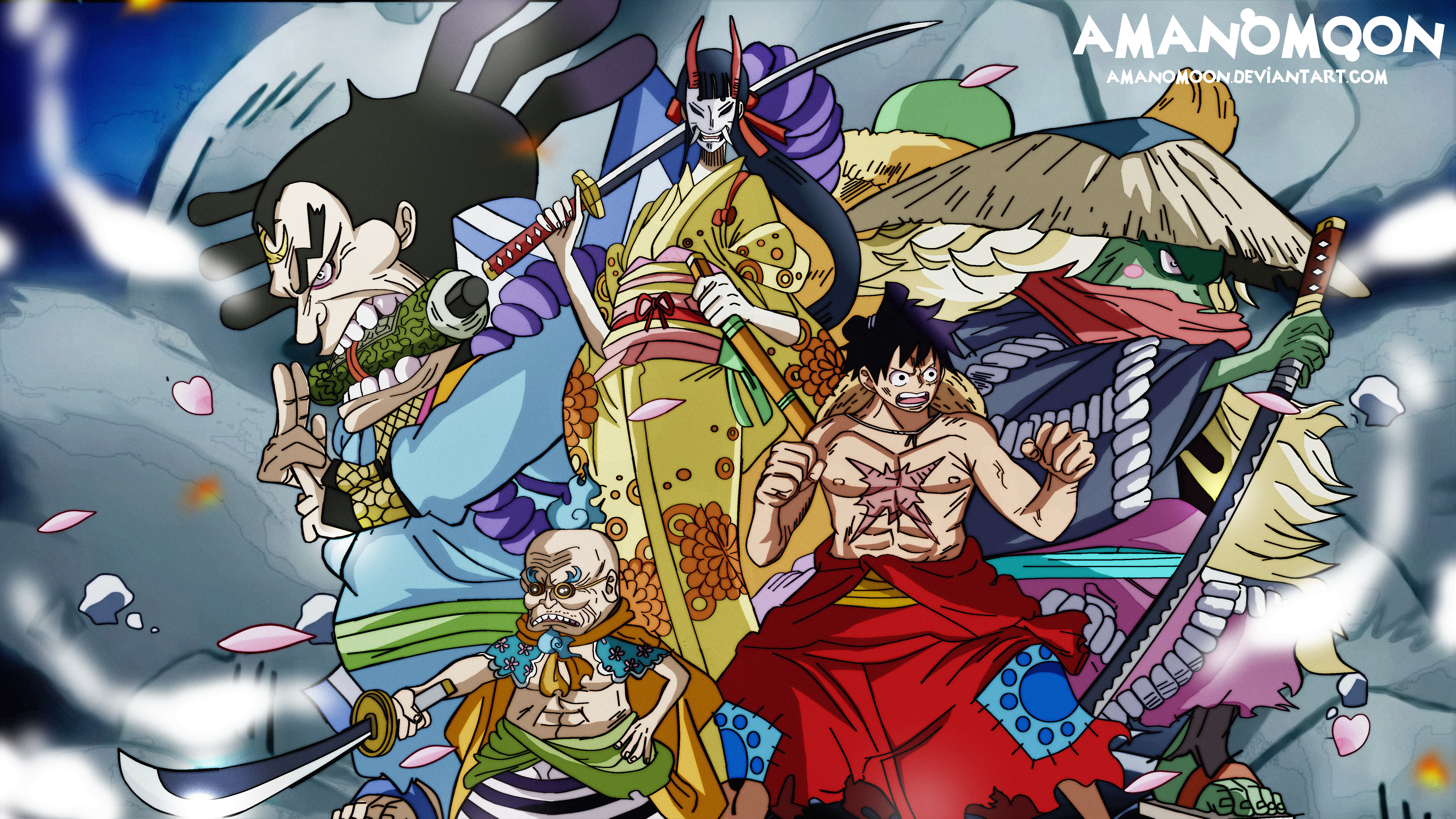 Завантажити шпалери Kawamatsu (One Piece) на телефон безкоштовно