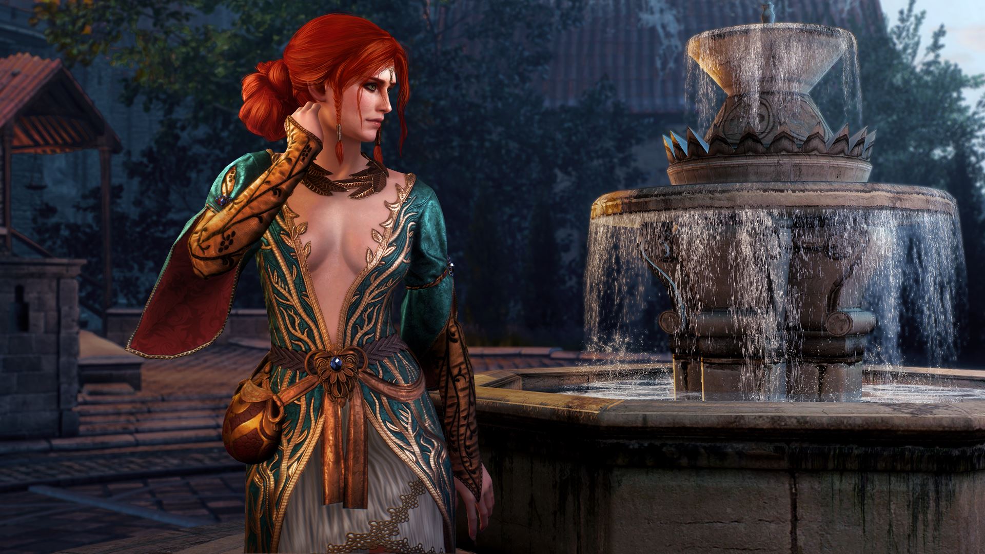 triss merigold, the witcher, video game, the witcher 3: wild hunt