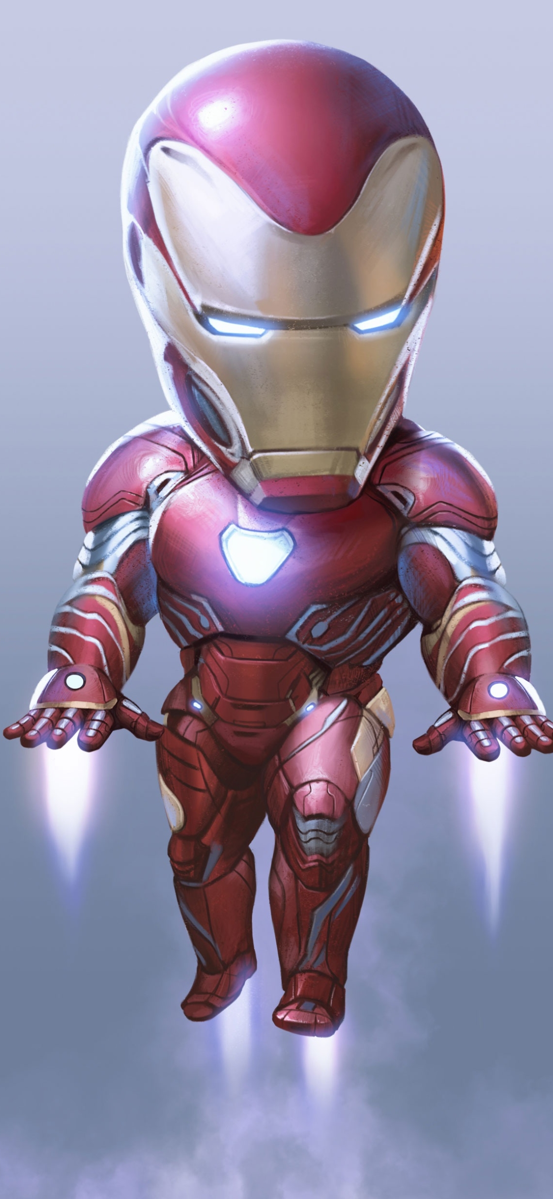 Download mobile wallpaper Iron Man, Movie, Chibi, The Avengers, Avengers: Infinity War for free.