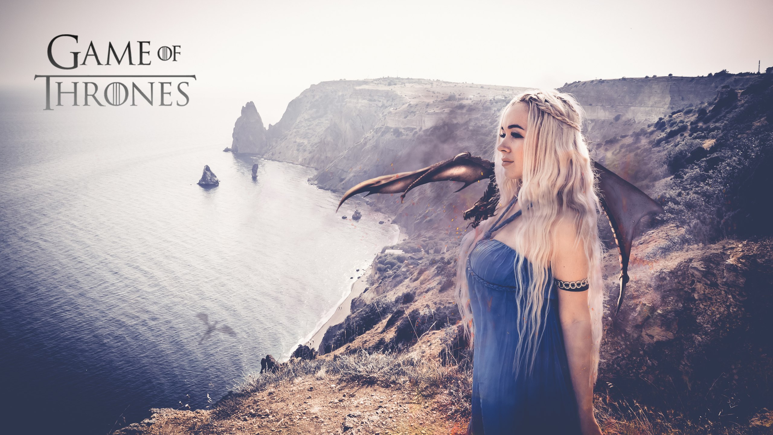 Download mobile wallpaper Game Of Thrones, Women, Cosplay, Daenerys Targaryen, Anna Kostenko for free.