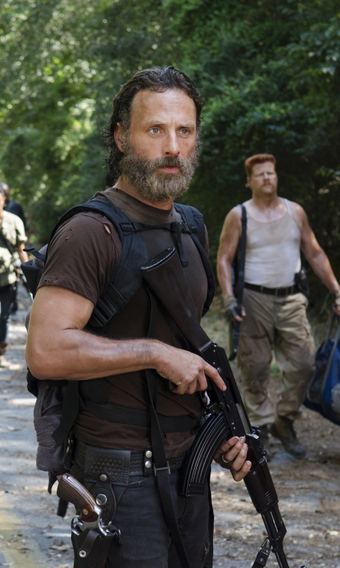 tv show, the walking dead, rick grimes, andrew lincoln, abraham ford, michael cudlitz