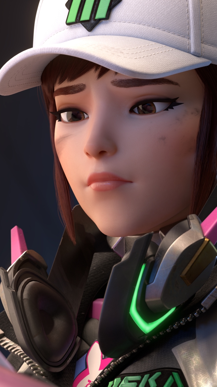 Descarga gratuita de fondo de pantalla para móvil de Overwatch, Videojuego, D Va (Supervisión).