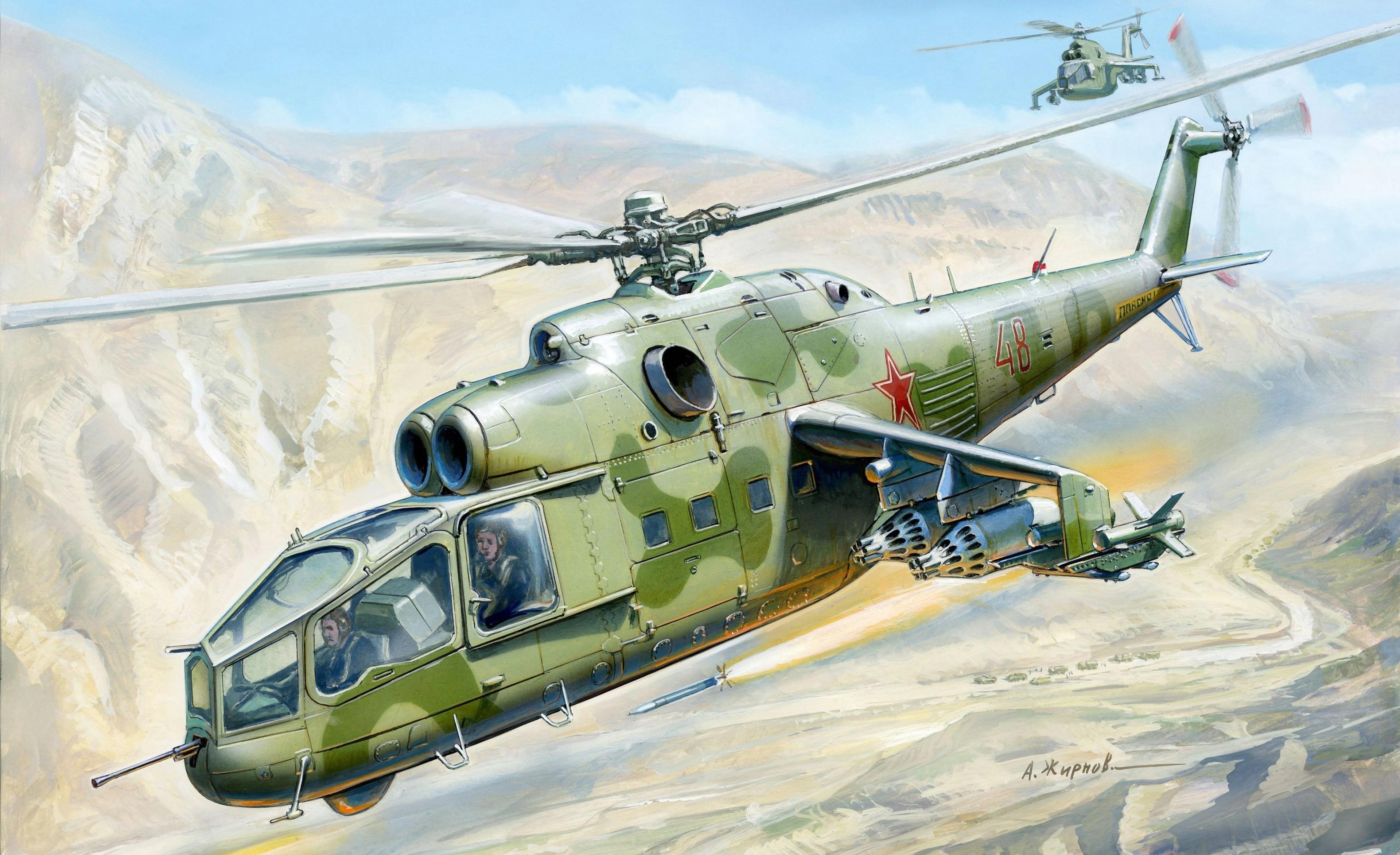 268157壁紙のダウンロード軍隊, ミル mi 24, 軍用ヘリコプター-スクリーンセーバーと写真を無料で