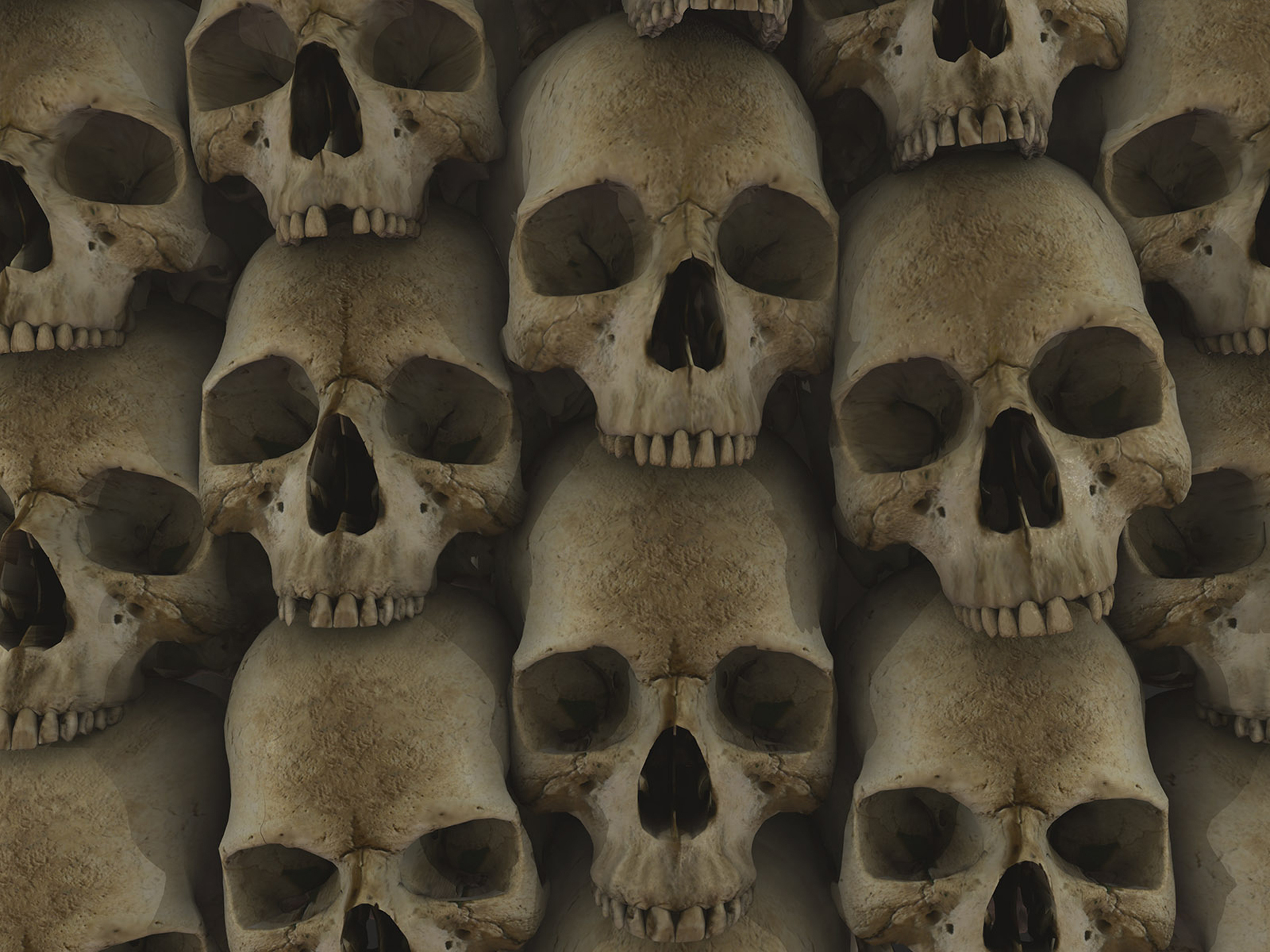 Free download wallpaper Dark, Skull on your PC desktop