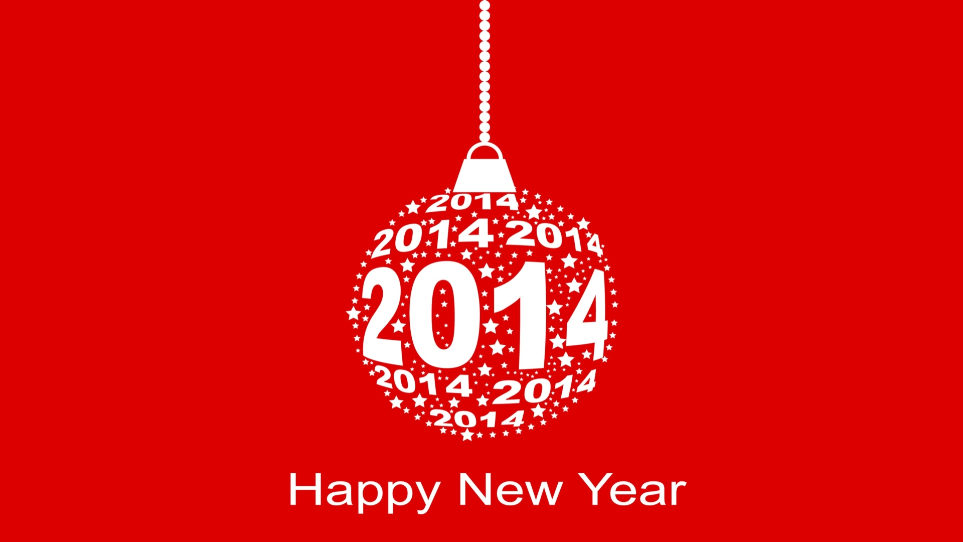 無料モバイル壁紙新年, ホリデー, 2014年新年をダウンロードします。