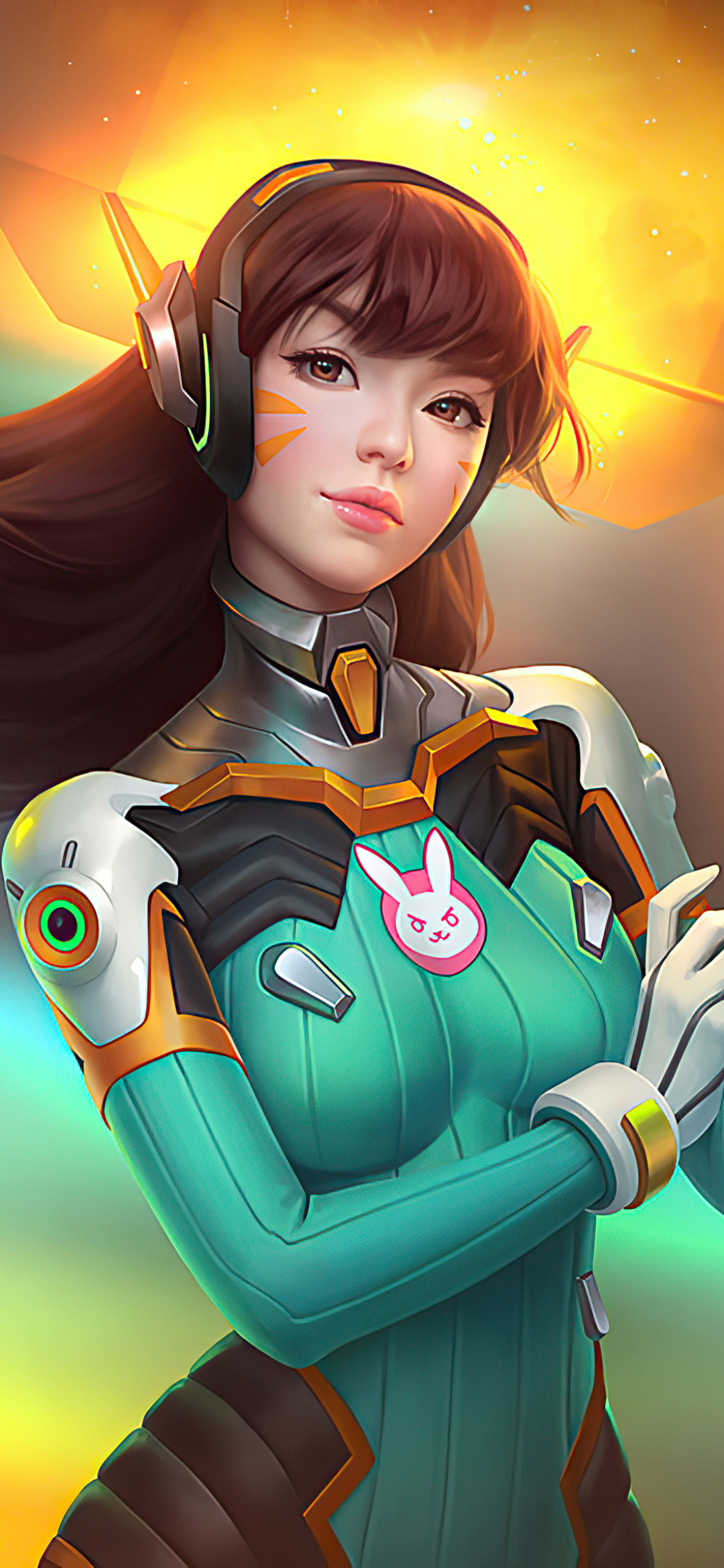 Descarga gratuita de fondo de pantalla para móvil de Overwatch, Videojuego, D Va (Supervisión).