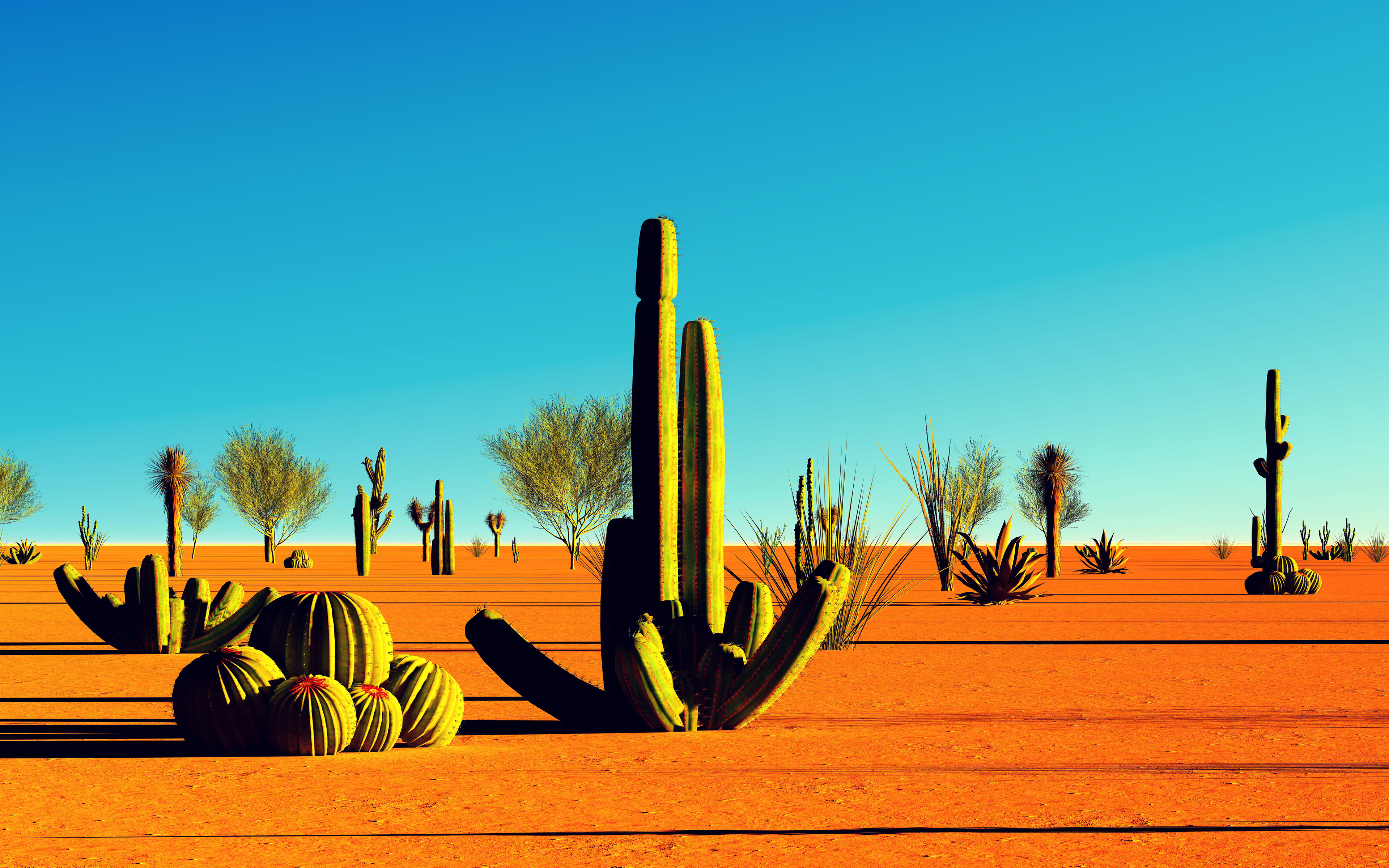 Download mobile wallpaper Landscape, Sand, Desert, Earth, Cactus, California for free.