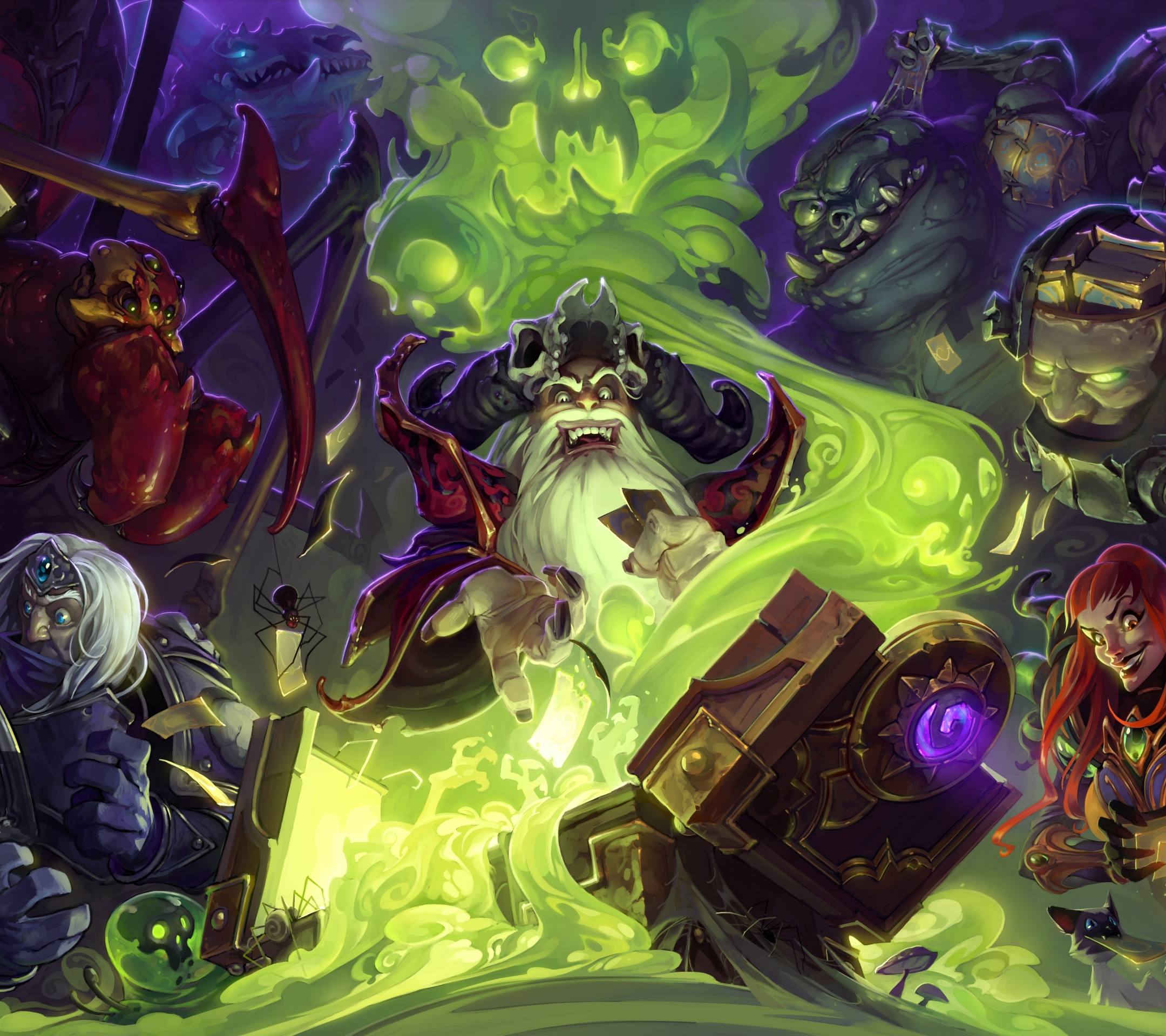 Free download wallpaper Warcraft, Video Game, Hearthstone: Heroes Of Warcraft on your PC desktop