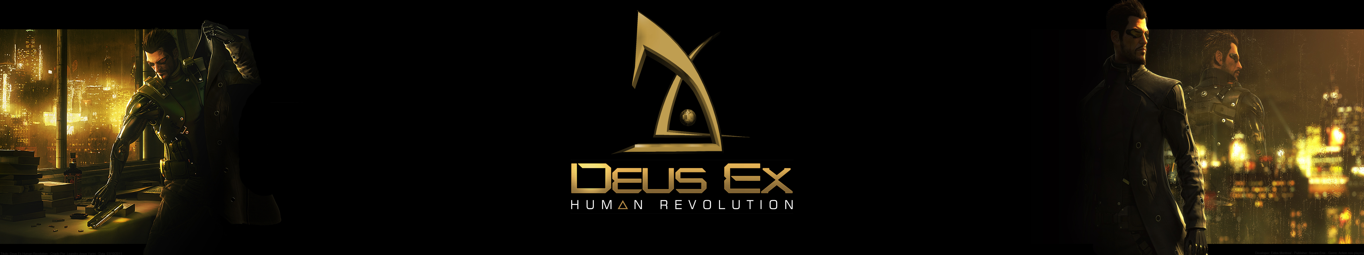 Скачать обои бесплатно Видеоигры, Бог Из, Деус Экс: Человеческая Революция картинка на рабочий стол ПК