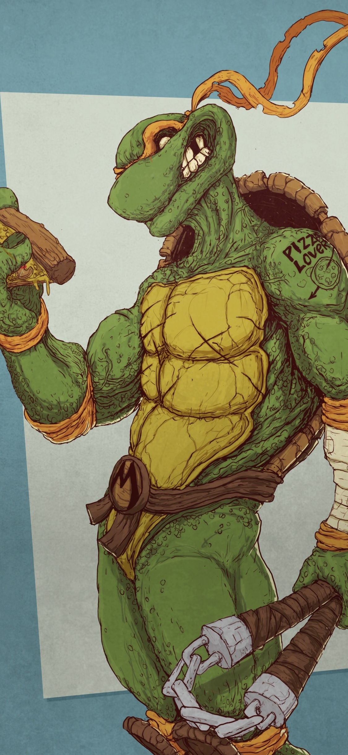 comics, teenage mutant ninja turtles, michelangelo (tmnt) Full HD