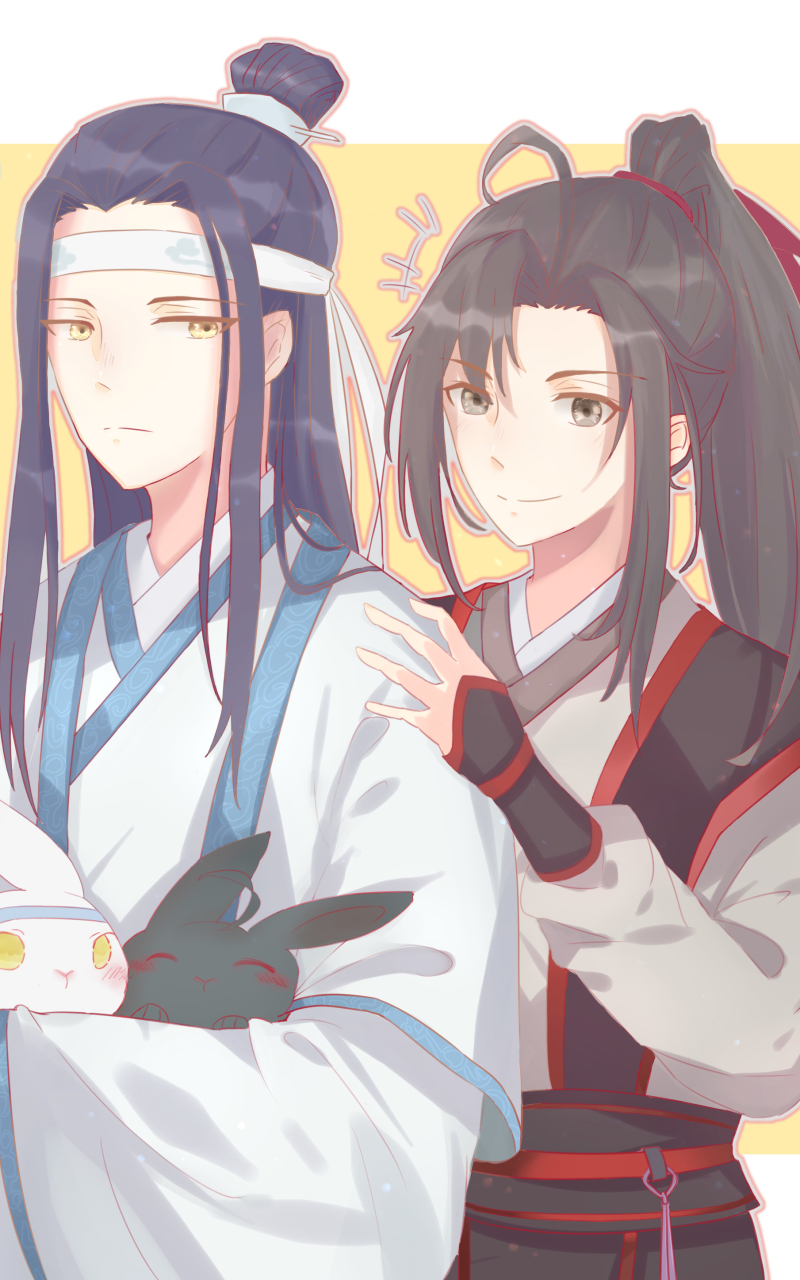 Download mobile wallpaper Anime, Lan Zhan, Wei Ying, Lan Wangji, Wei Wuxian, Mo Dao Zu Shi for free.