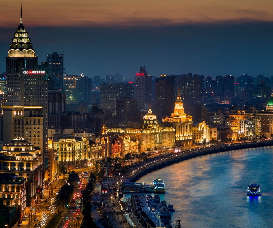 無料モバイル壁紙都市, 上海, マンメイドをダウンロードします。