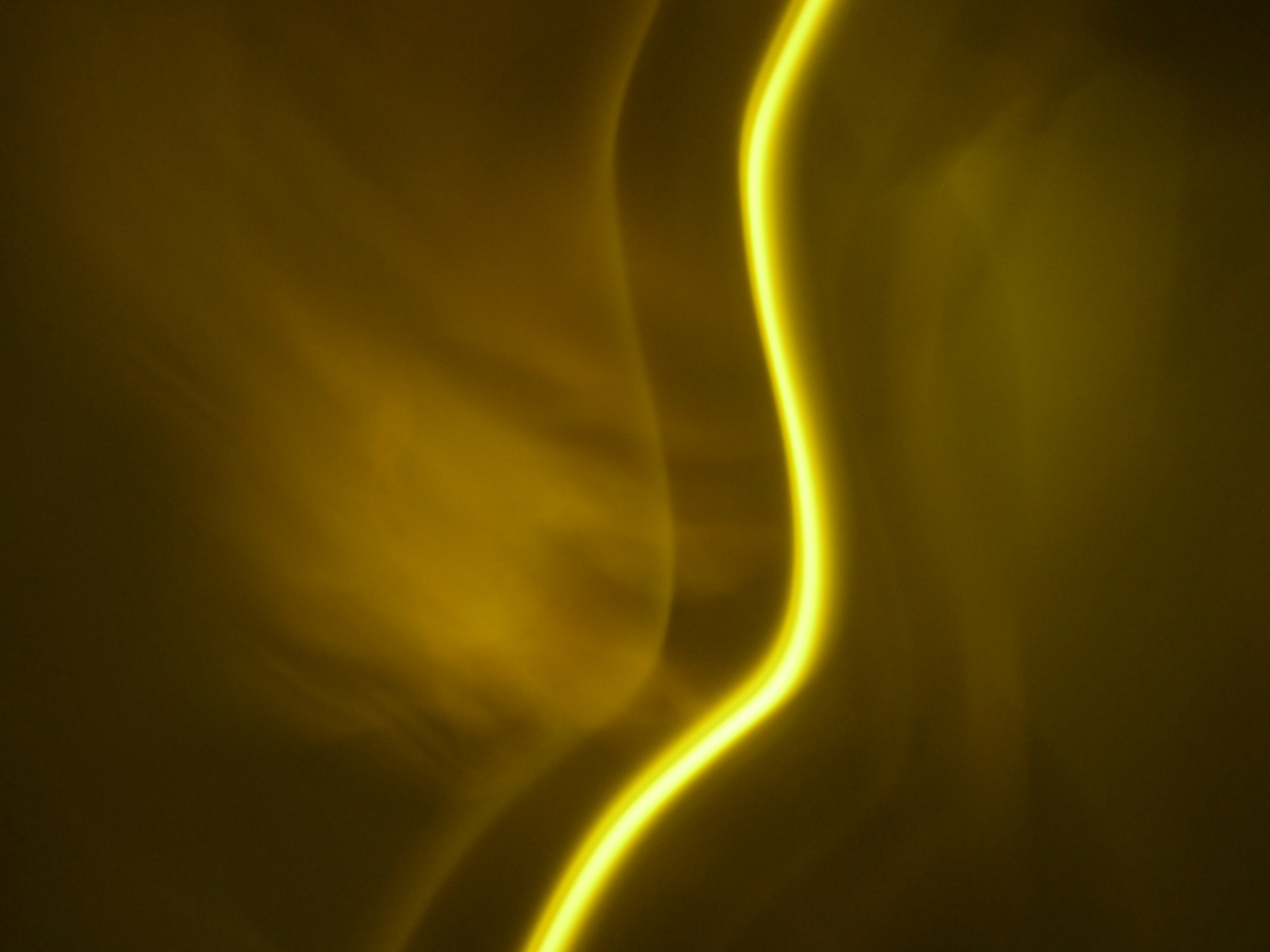 line, abstract, yellow, wavy, neon