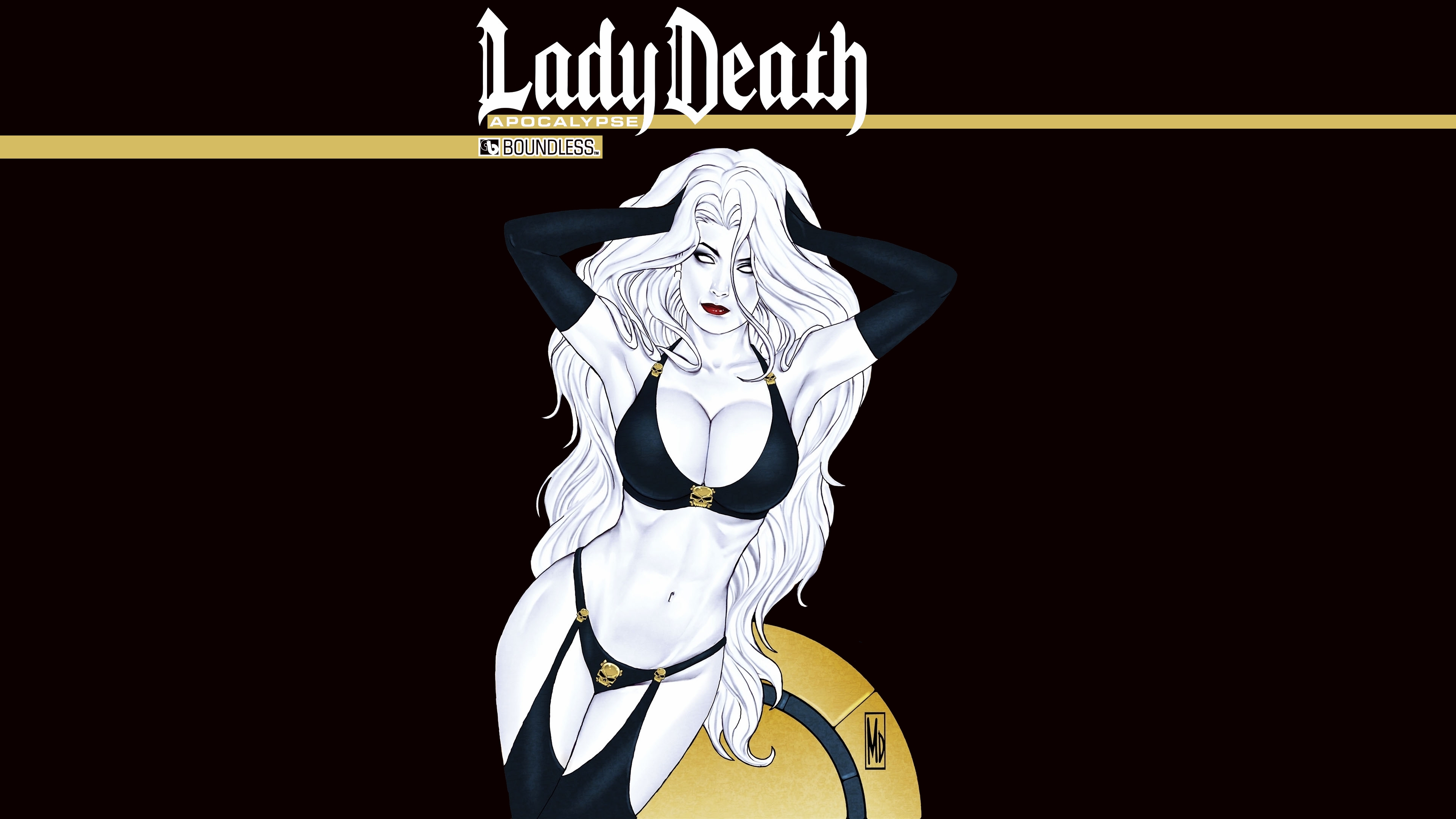 Descarga gratuita de fondo de pantalla para móvil de Historietas, Lady Death.