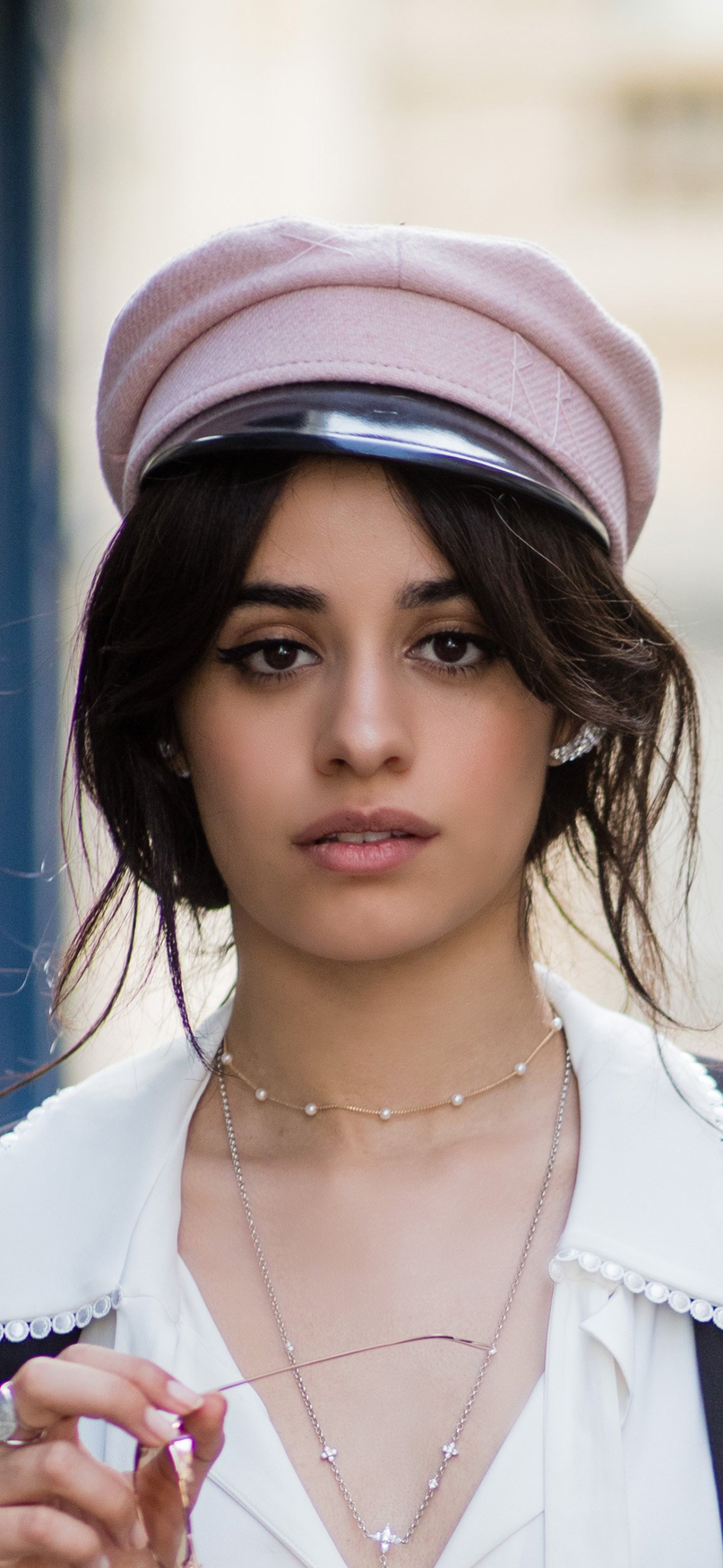 Download mobile wallpaper Music, Hat, Camila Cabello for free.