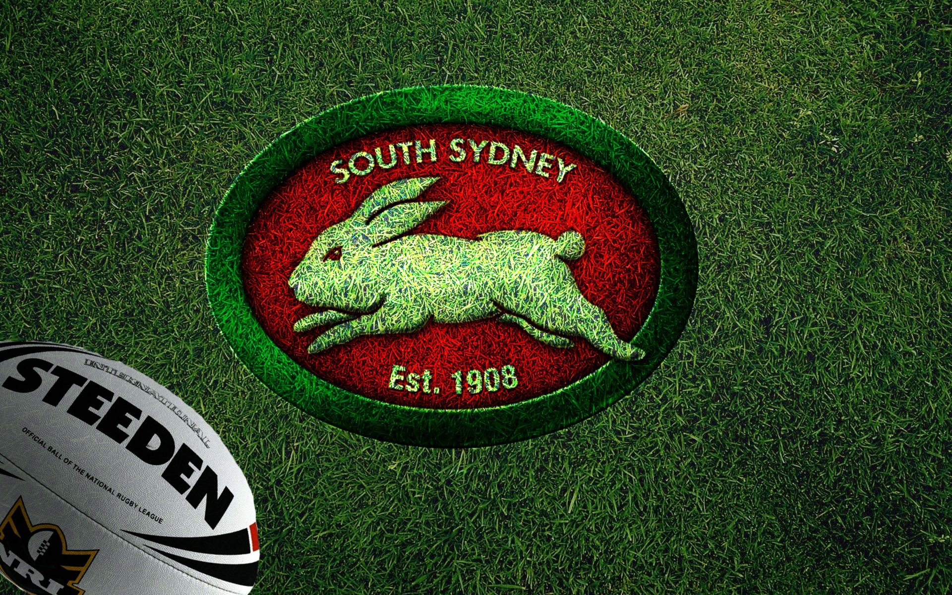 505476 télécharger le fond d'écran des sports, rabbitohs du sud de sydney, logo, ligue nationale de rugby, lnr, le rugby - économiseurs d'écran et images gratuitement
