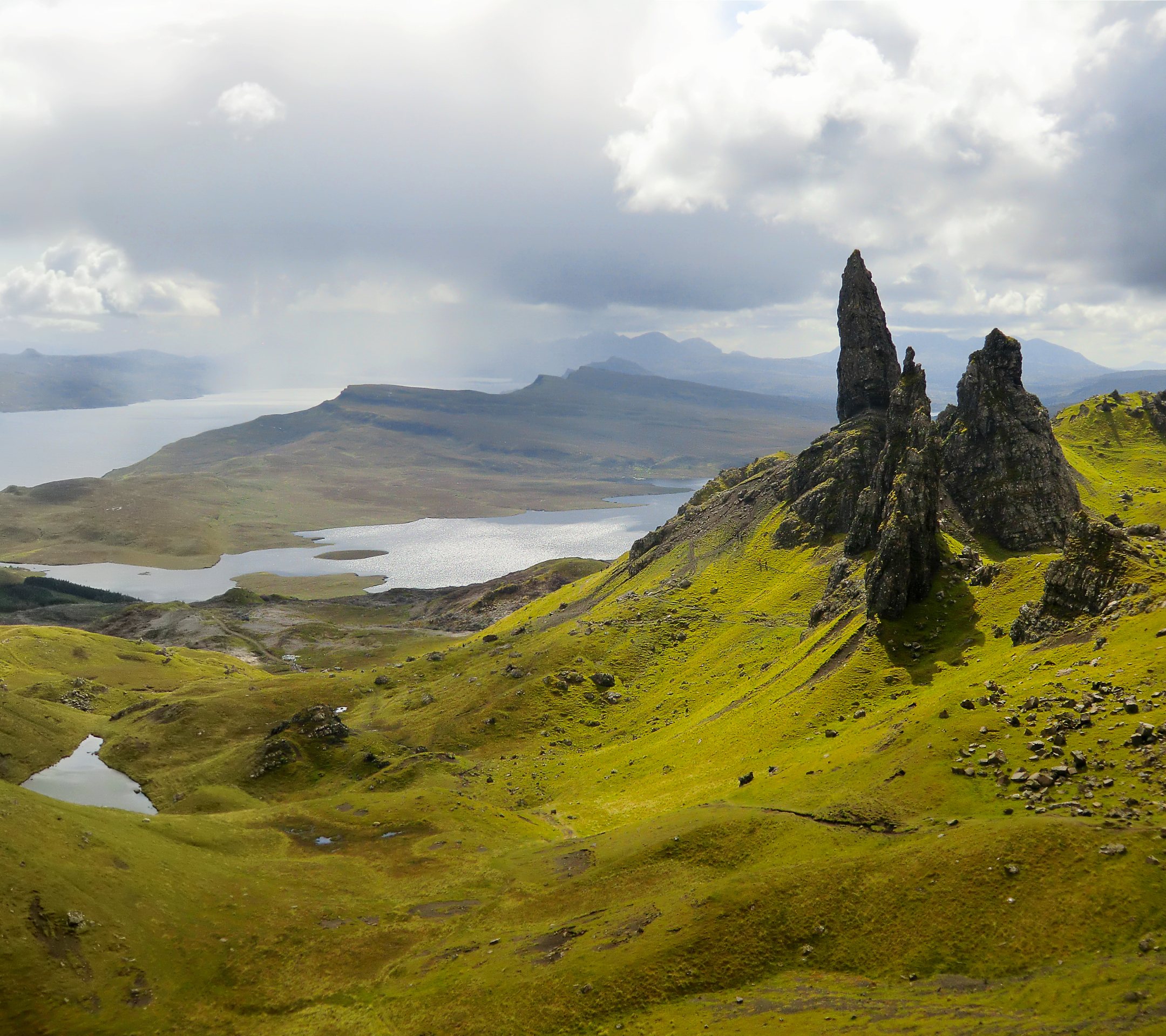 Handy-Wallpaper Landschaft, Berg, See, Schottland, Gebirge, Erde/natur kostenlos herunterladen.