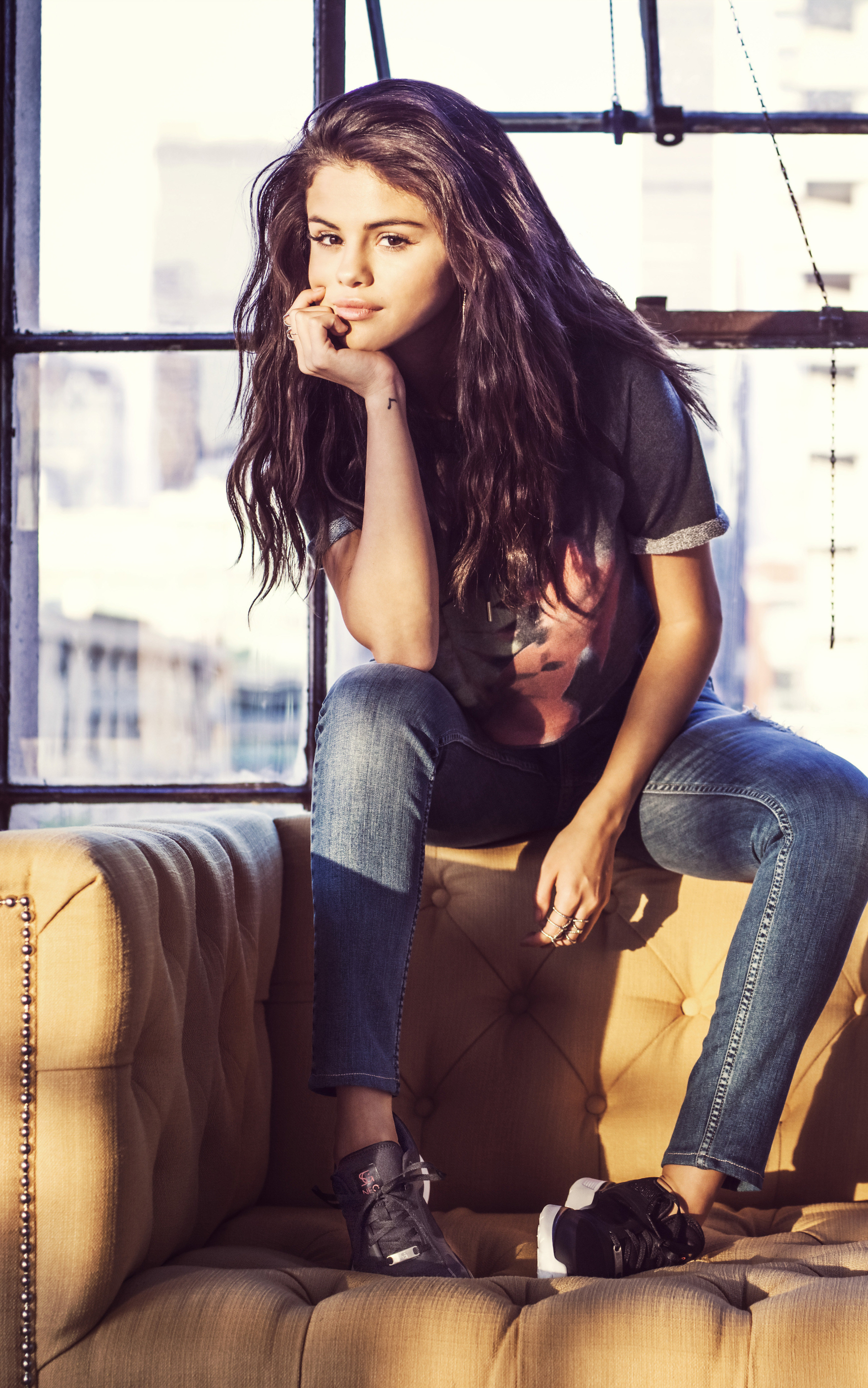 Download mobile wallpaper Music, Selena Gomez, Singer, Brunette, American, Actress for free.