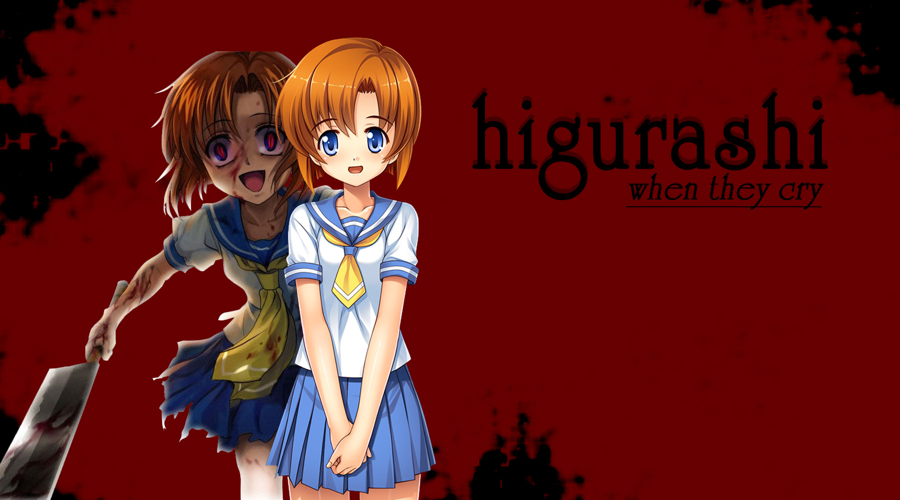 844052 Hintergrundbild herunterladen animes, higurashi no naku koro ni, higurashi wenn sie weinen, rena ryūgū, yandere - Bildschirmschoner und Bilder kostenlos