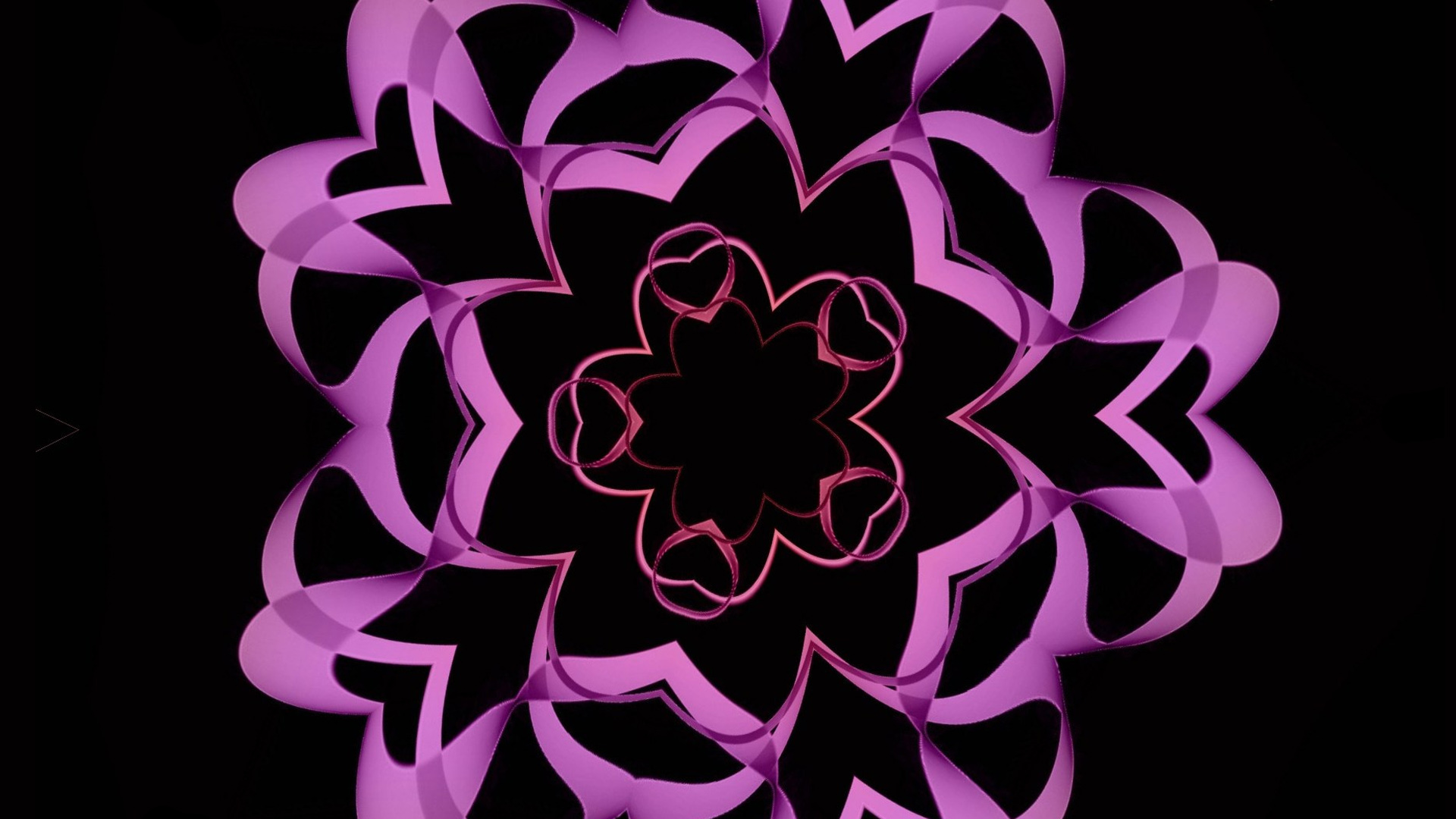 Free download wallpaper Abstract, Pink, Flower, Fractal on your PC desktop
