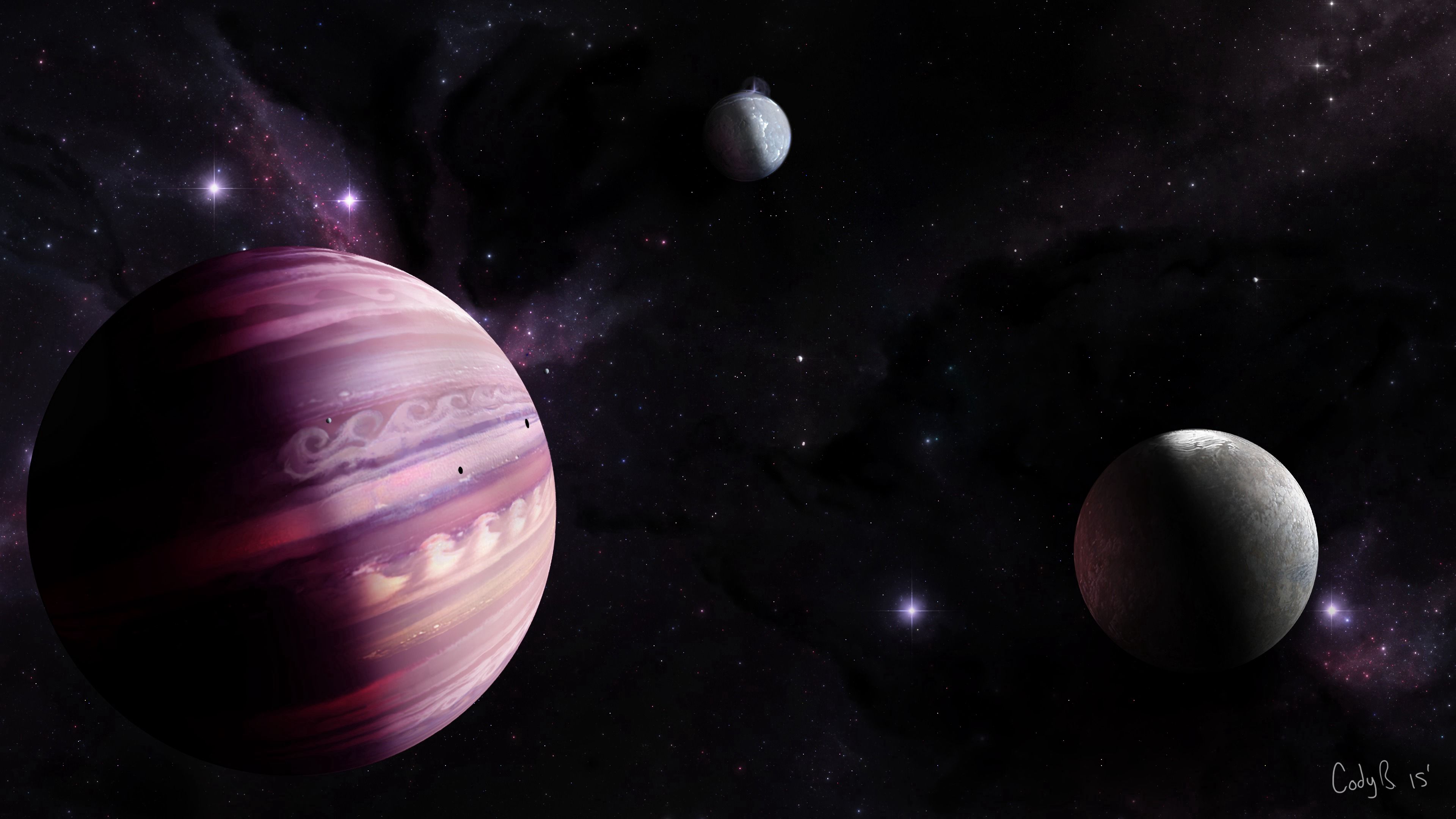 Laden Sie das Planets, Galaxis, Universum, Sterne, Galaxy-Bild kostenlos auf Ihren PC-Desktop herunter