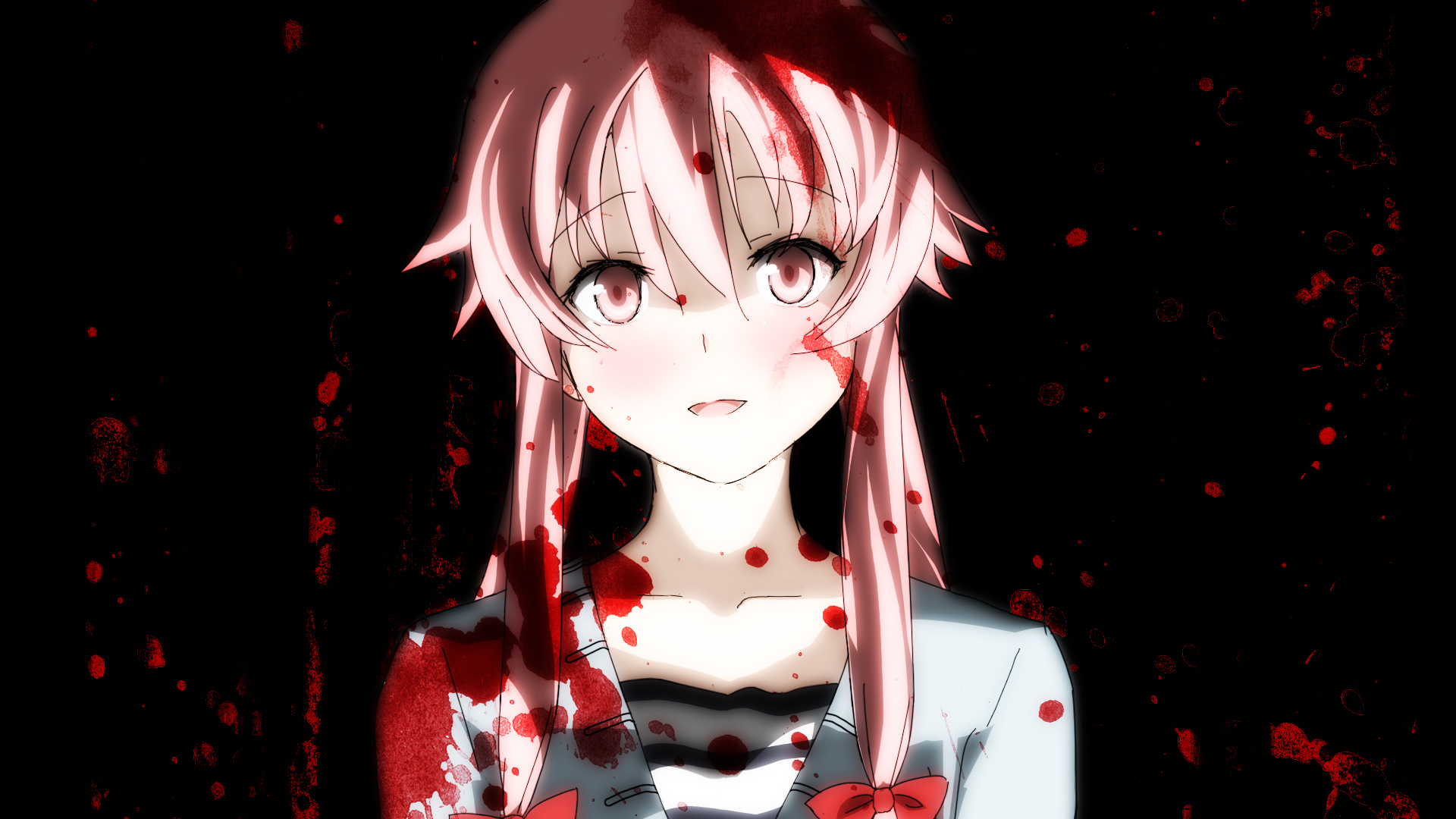 15635 descargar fondo de pantalla anime, sangre, rojo, chicas: protectores de pantalla e imágenes gratis