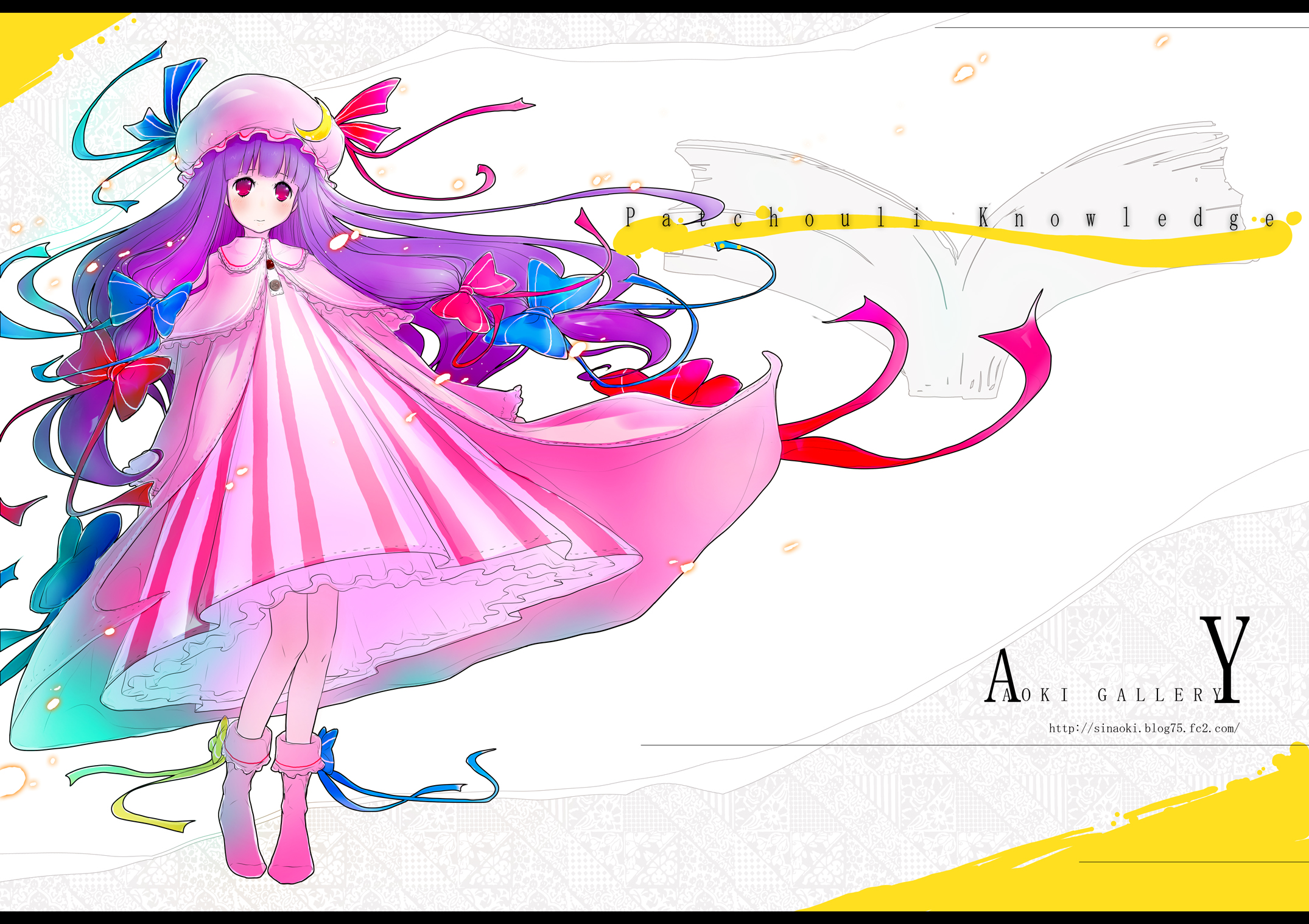 Free download wallpaper Anime, Touhou, Patchouli Knowledge on your PC desktop