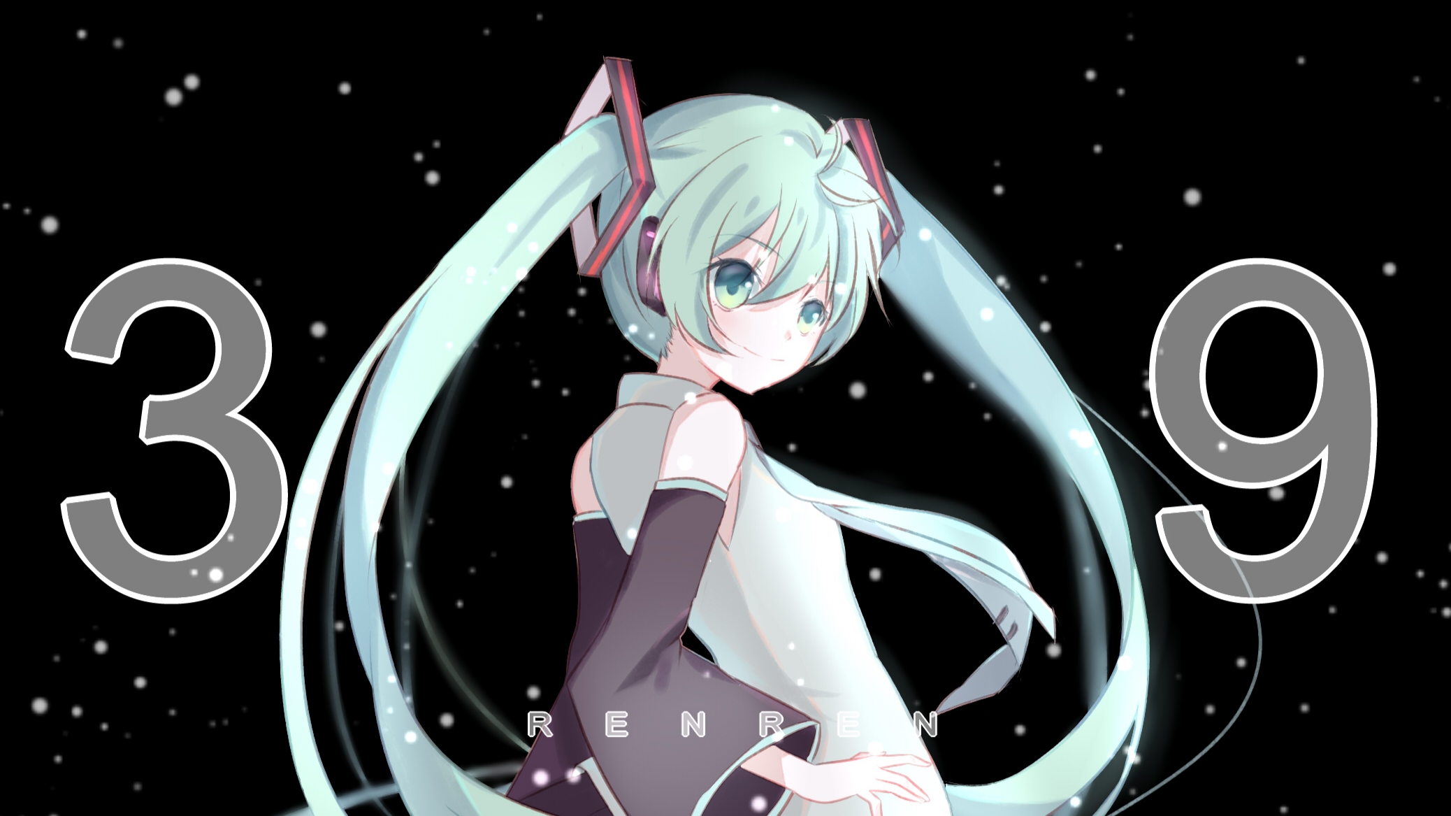 Laden Sie das Vocaloid, Hatsune Miku, Animes-Bild kostenlos auf Ihren PC-Desktop herunter