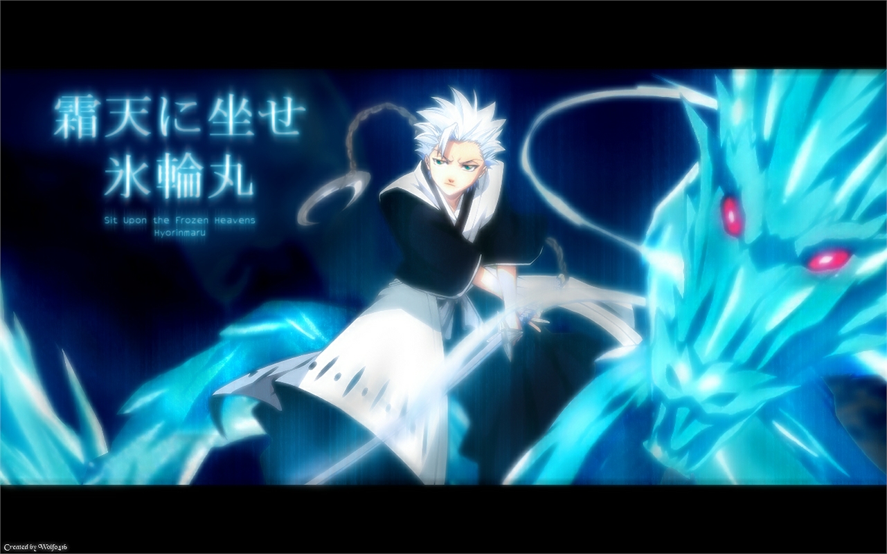 Handy-Wallpaper Bleach, Animes, Tōshirō Hitsugaya kostenlos herunterladen.