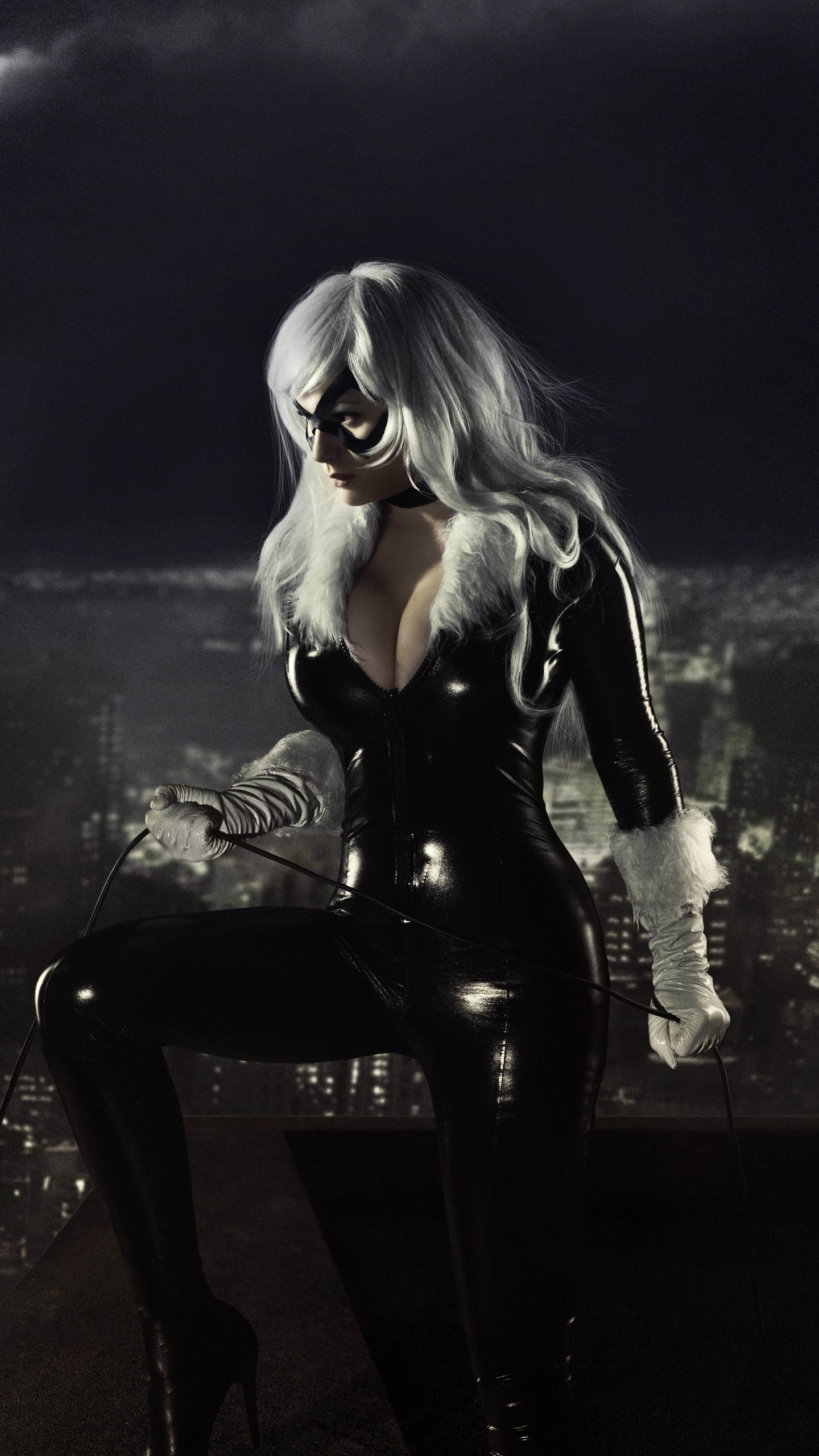 Download mobile wallpaper Women, Cosplay, Black Cat (Marvel Comics) for free.