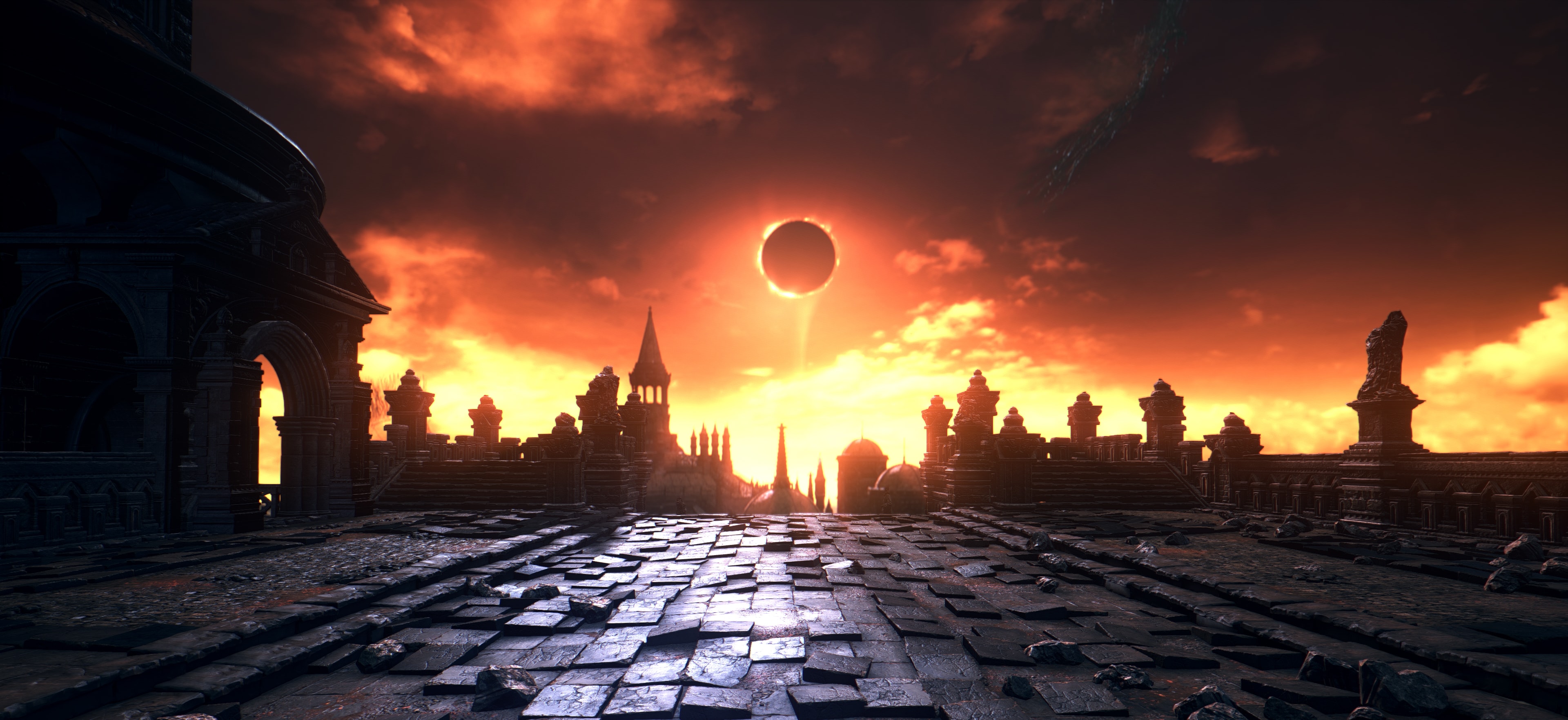 dark souls iii, video game, eclipse, dark souls