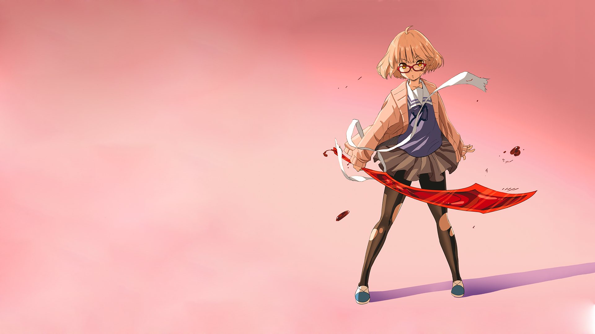 Free download wallpaper Anime, Mirai Kuriyama, Beyond The Boundary on your PC desktop