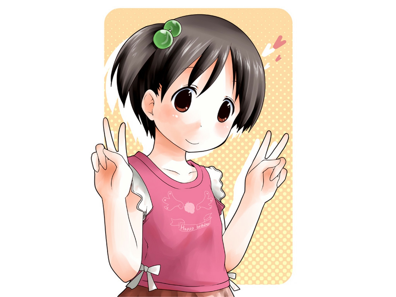 Laden Sie das Animes, Erdbeeren & Marshmallows-Bild kostenlos auf Ihren PC-Desktop herunter