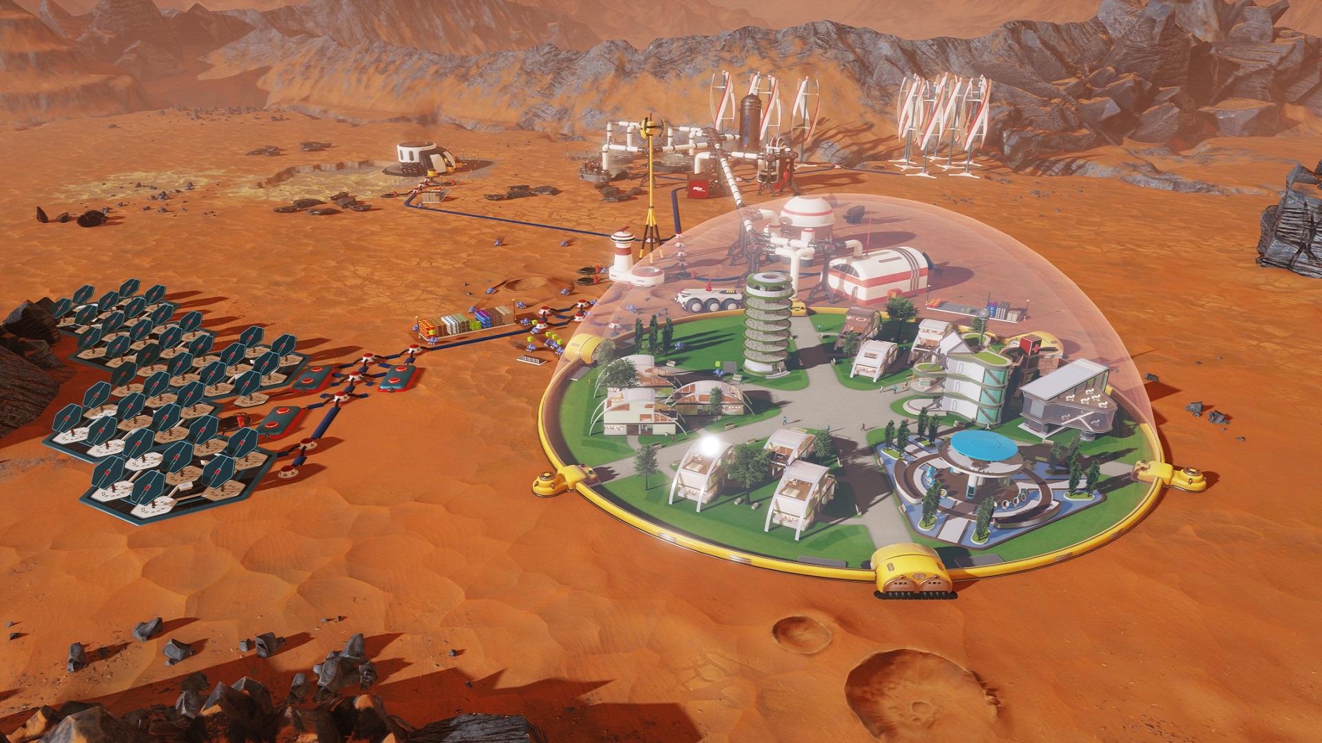 Free download wallpaper Video Game, Surviving Mars on your PC desktop