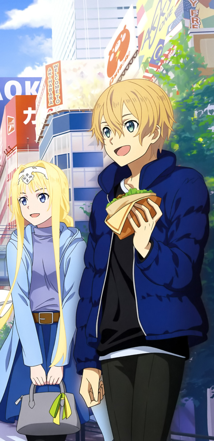 Download mobile wallpaper Anime, Sword Art Online, Alice Zuberg, Sword Art Online: Alicization, Eugeo (Sword Art Online) for free.