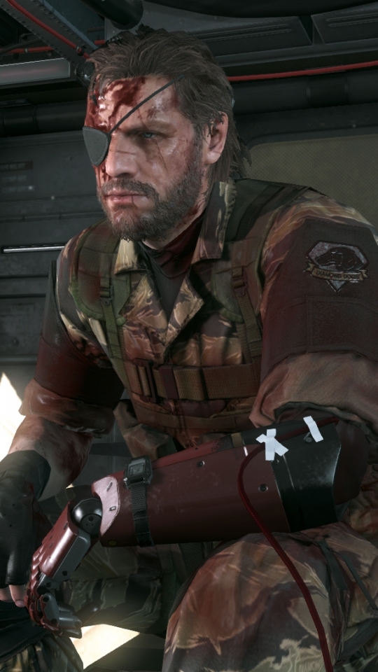 Download mobile wallpaper Video Game, Metal Gear Solid, Metal Gear Solid V: The Phantom Pain, Big Boss (Metal Gear Solid) for free.